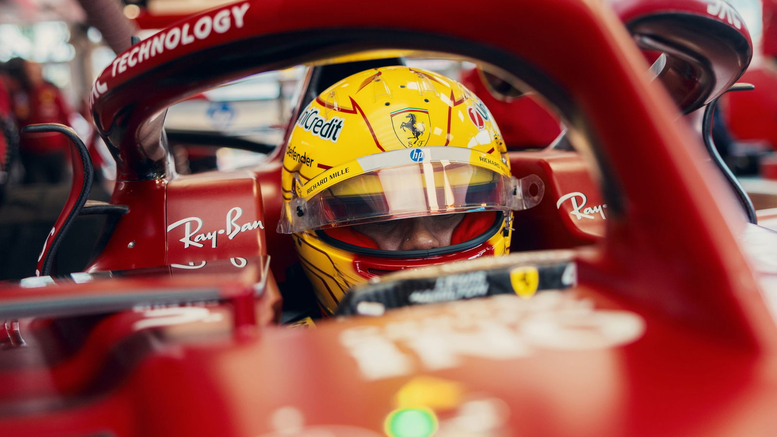 Lewis Hamilton has driven three different Ferrari F1 cars