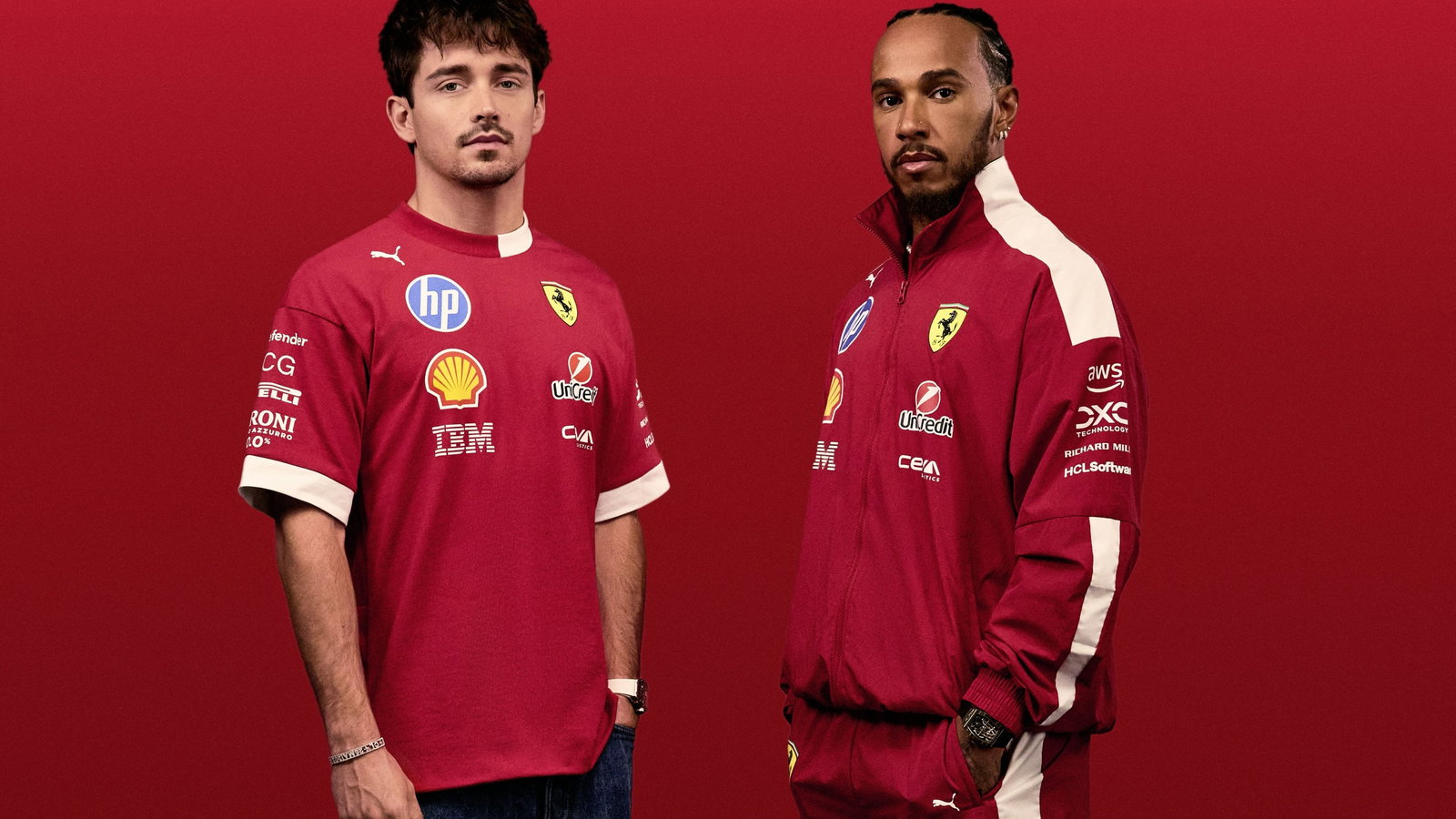 Charles Leclerc and Lewis Hamilton will team up at Ferrari