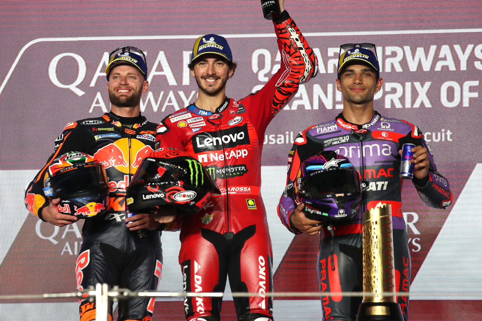 Francesco Bagnaia, Ducati Corse, 2024 Qatar MotoGP