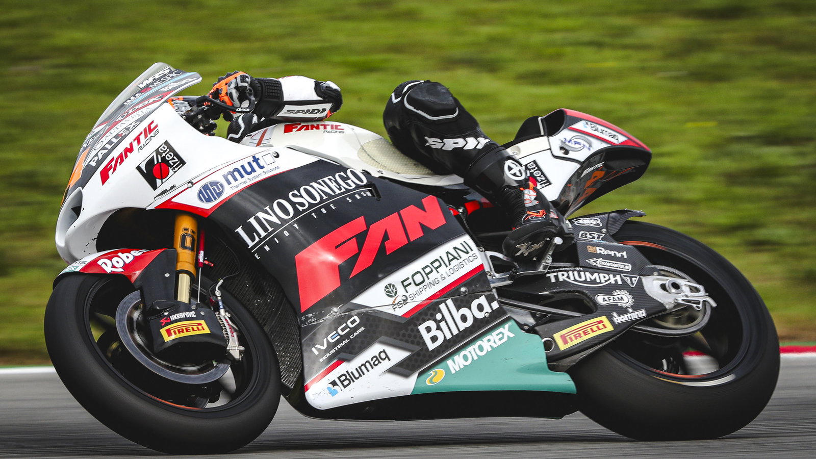 Aron Canet, 2024 Moto2 Portuguese Grand Prix. Credit: Gold and Goose.