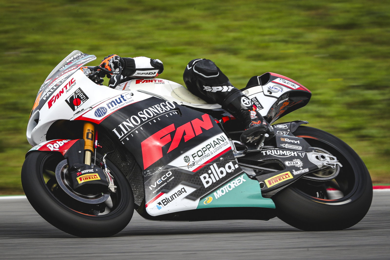 Aron Canet, 2024 Moto2 Portuguese Grand Prix. Credit: Gold and Goose.