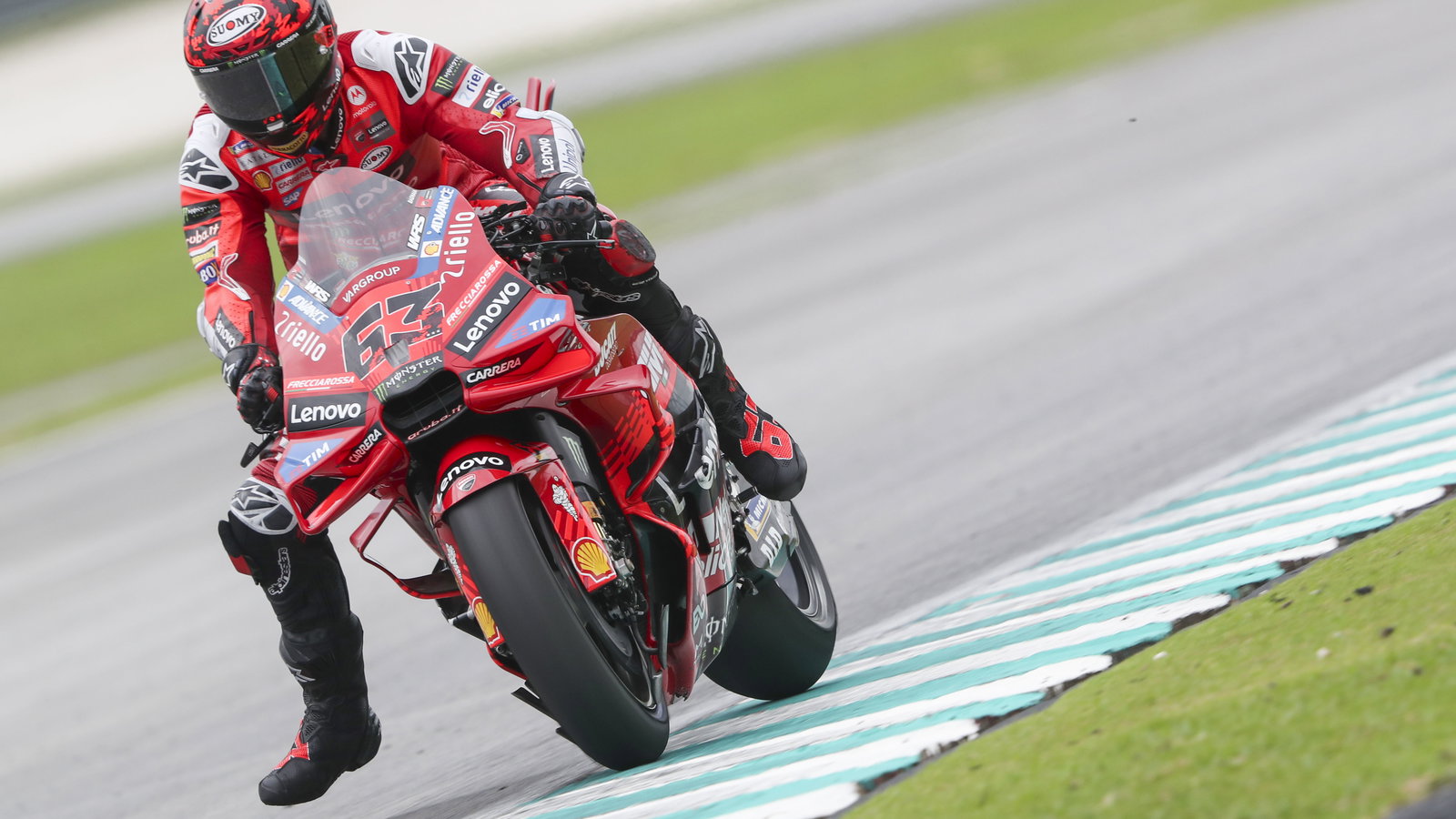 Francesco Bagnaia, 2025 MotoGP Sepang Test. Credit: Gold and Goose.