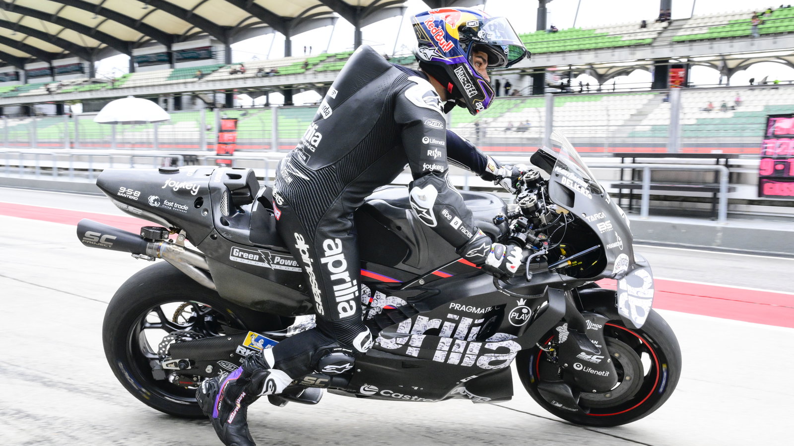 Jorge Martin, 2025 MotoGP Sepang Test. Credit: Gold and Goose.