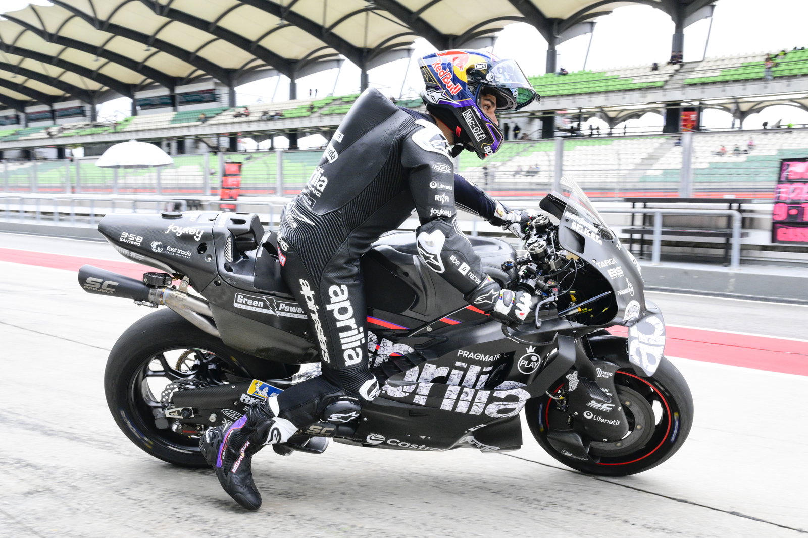 Jorge Martin, 2025 MotoGP Sepang Test. Credit: Gold and Goose.