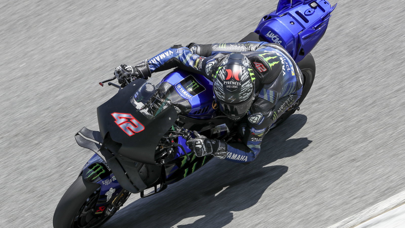 Alex Rins, 2025 MotoGP Sepang Test. Credit: Gold and Goose.