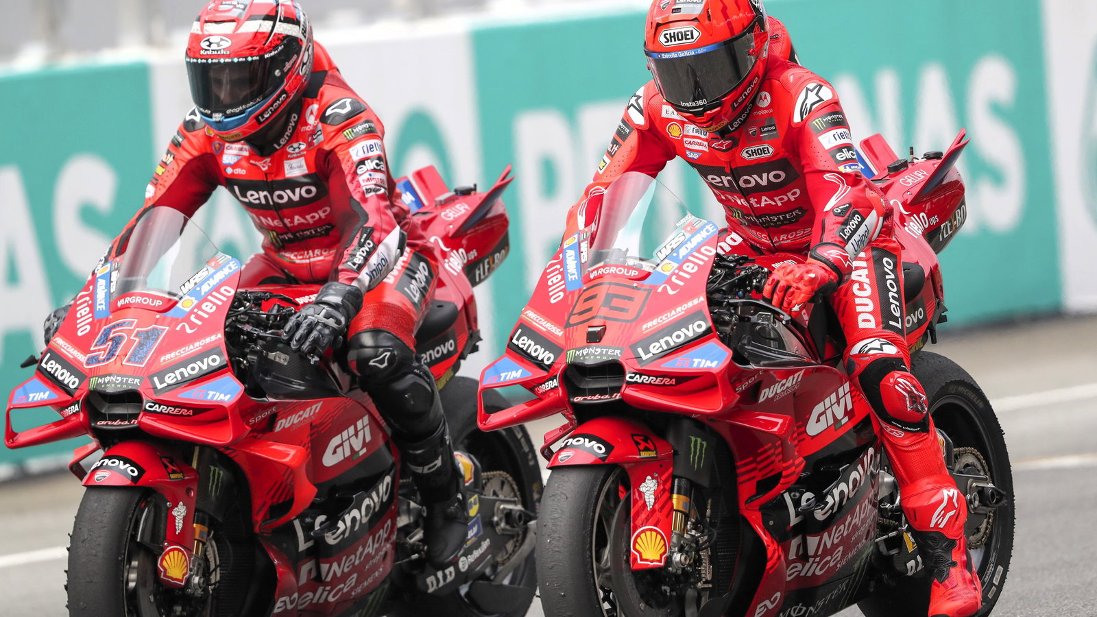 Marc Marquez, Michele Pirro, Sepang MotoGP Test