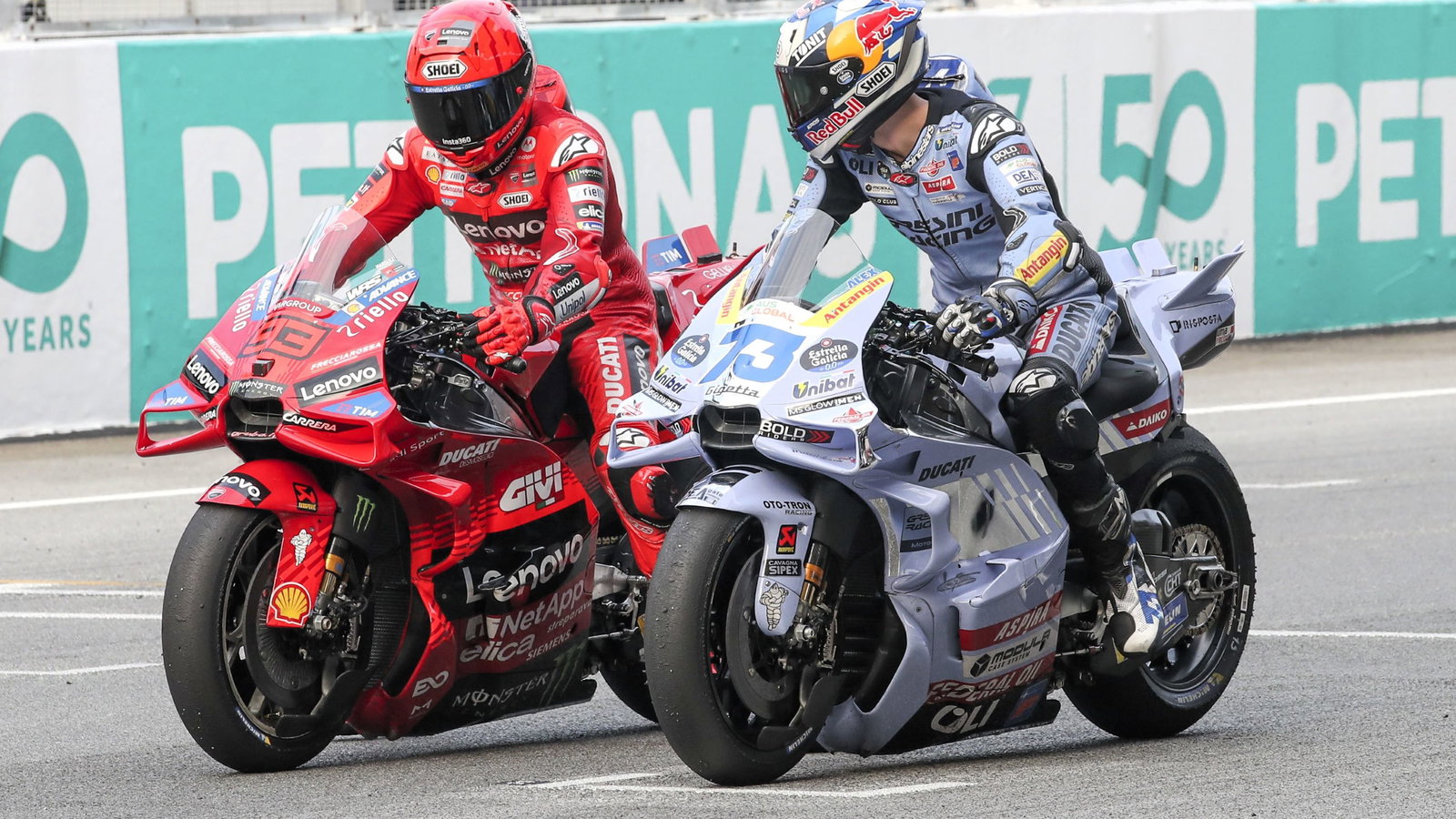 Marc Marquez, Alex Marquez, 2025 Sepang MotoGP Test