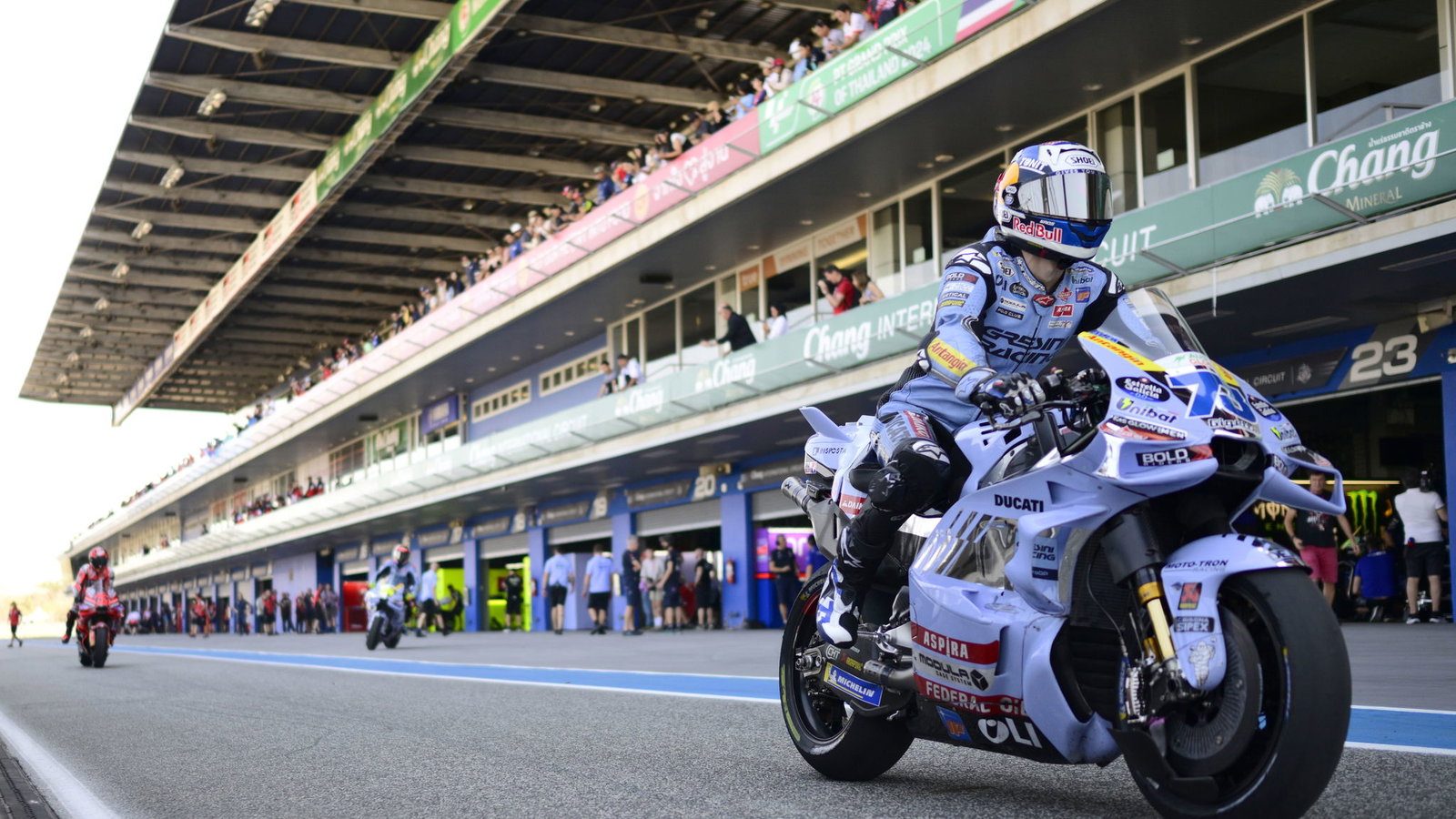 Alex Marquez, 2025 MotoGP Buriram Test. Credit: Gold and Goose.