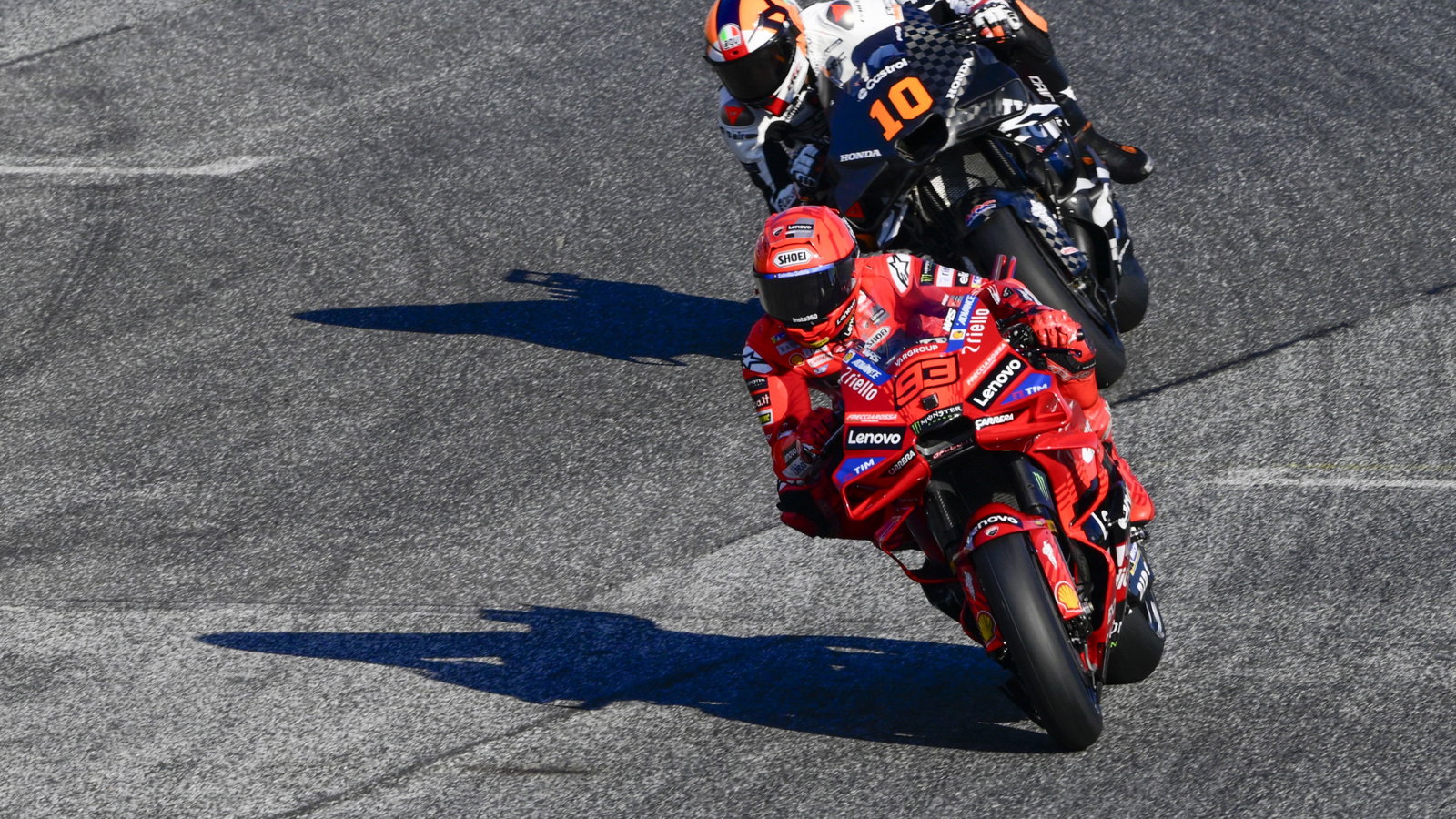 Marc Marquez, Luca Marini, 2025 Buriram MotoGP Test