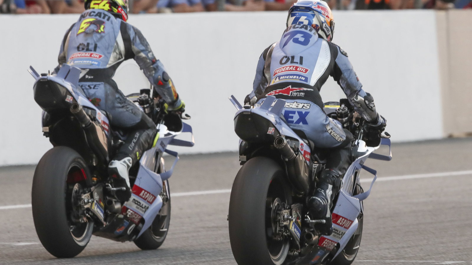 Alex Marquez, Fermin Aldeguer, Gresini Ducati, 2025 Buriram MotoGP test