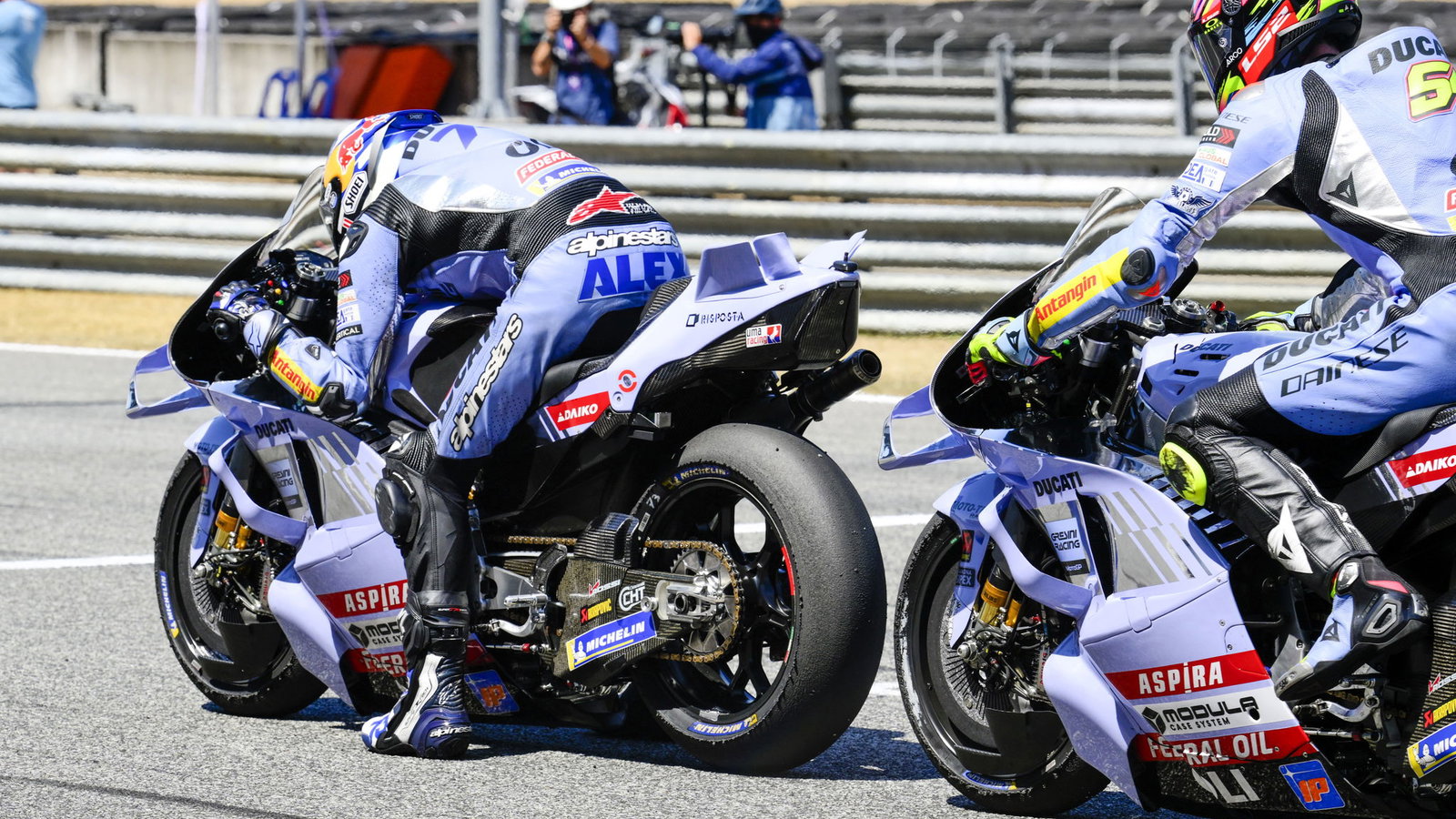Alex Marquez, Fermin Aldeguer, 2025 Buriram MotoGP Test