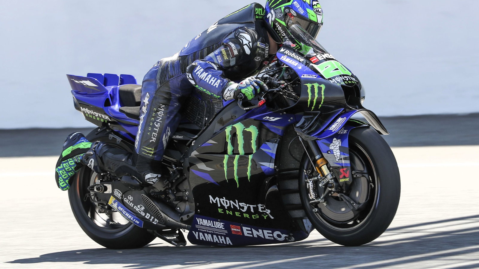 Fabio Quartararo, practice start, 2025 Buriram MotoGP Test