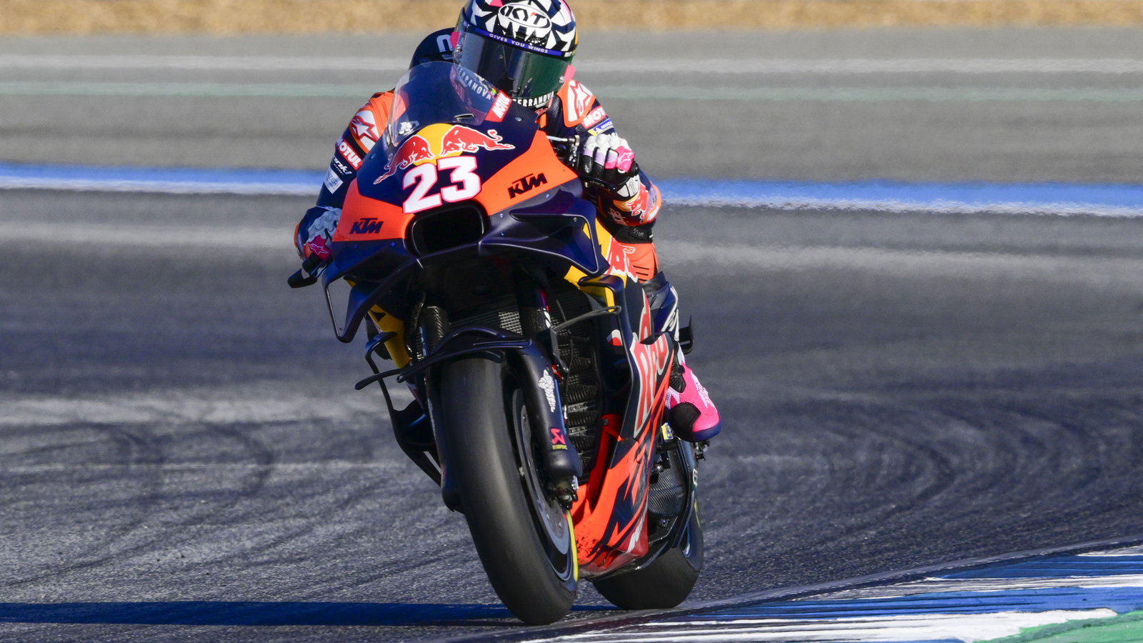 Enea Bastianini, 2025 MotoGP Buriram Test. Credit: Gold and Goose.