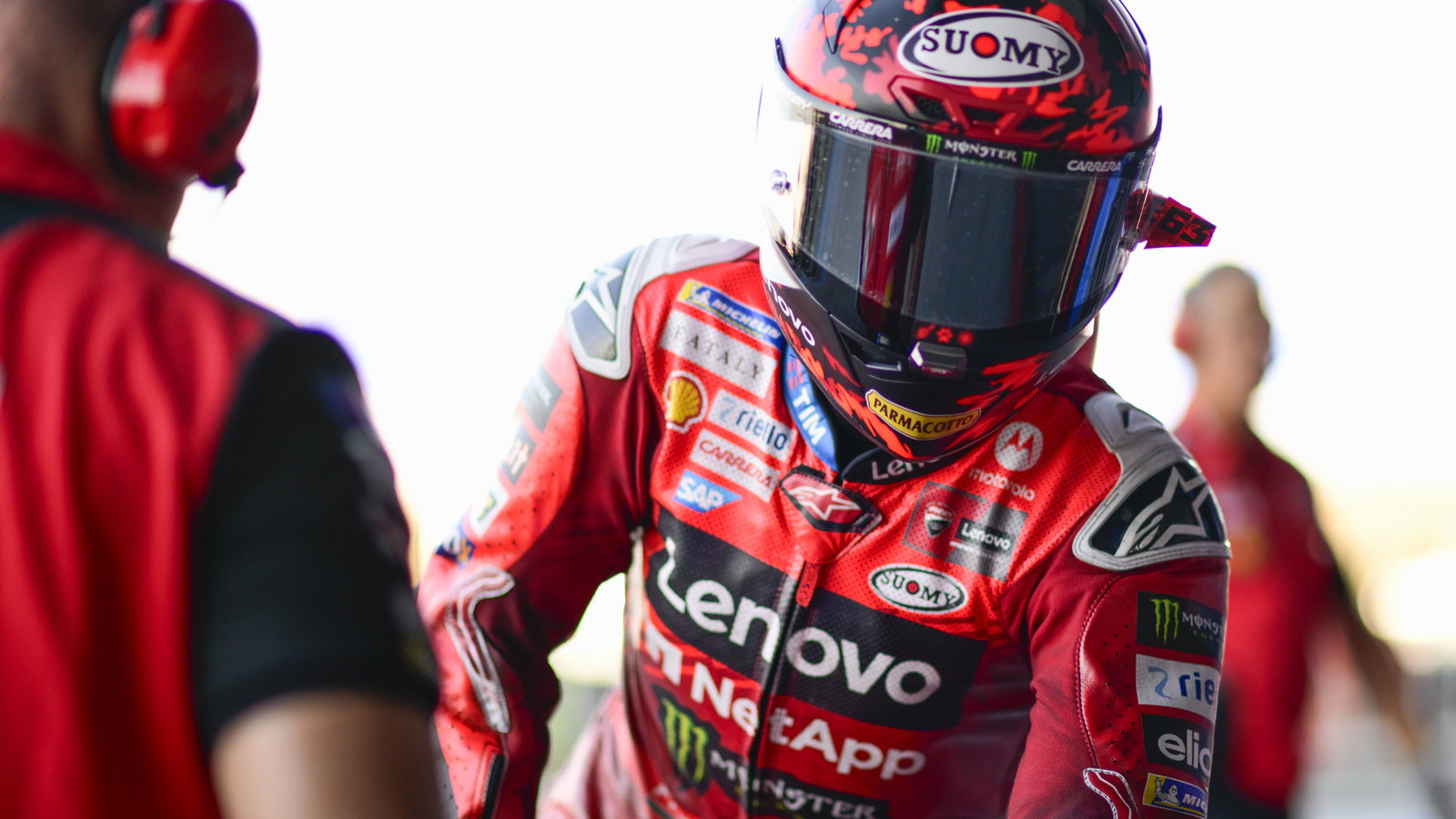 Francesco Bagnaia, 2025 MotoGP Buriram Test. Credit: Gold and Goose.