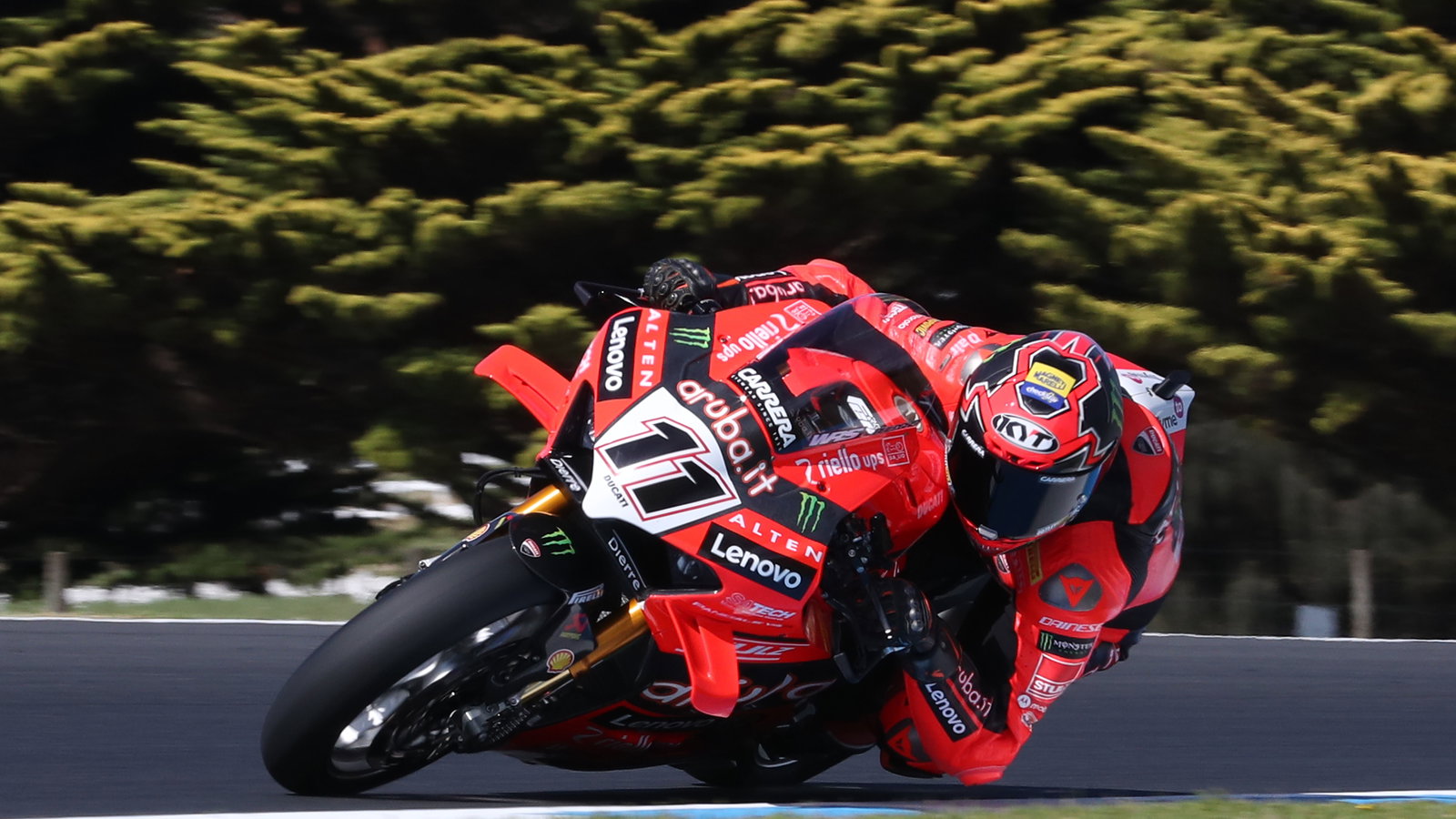 Nicolo Bulega, 2025 Phillip Island WorldSBK Test. Credit: Gold and Goose.