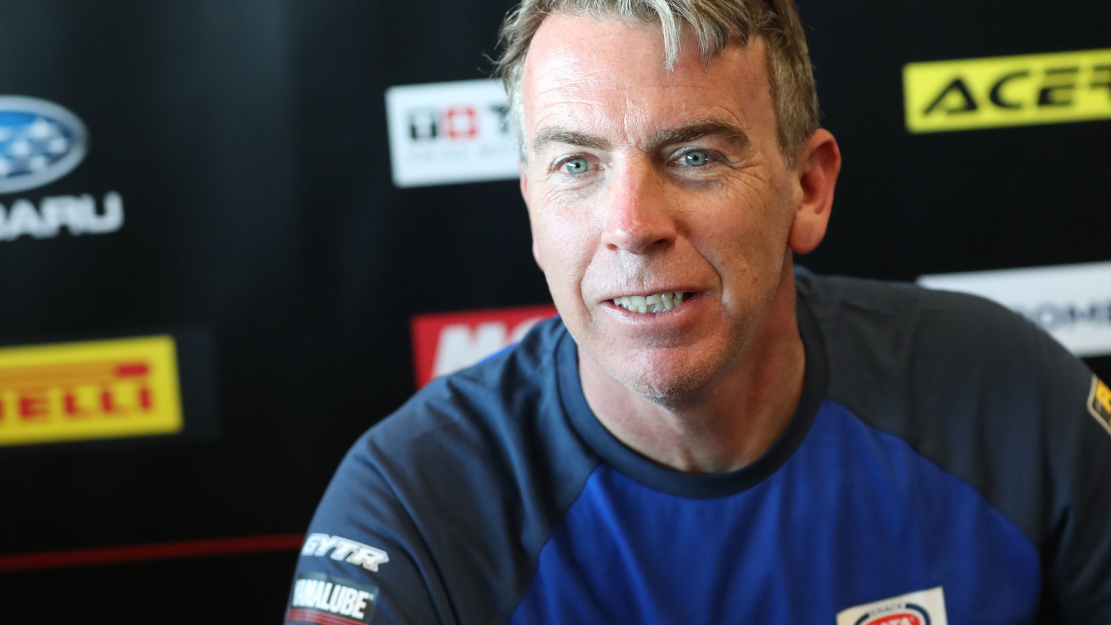 Paul Denning, 2025 WorldSBK Phillip Island Test. Credit: Gold and Goose.