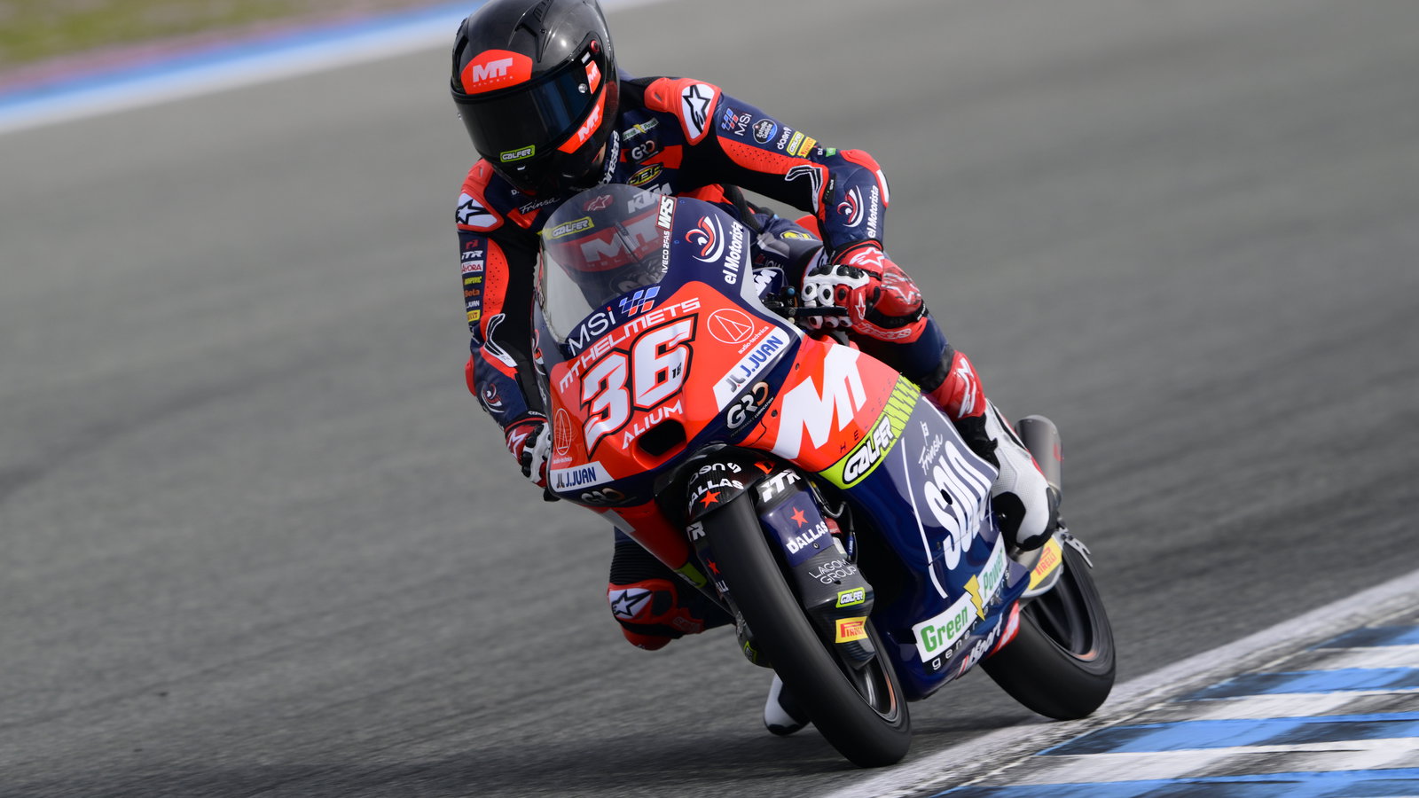 Angel Piqueras, 2025 Moto3 Jerez Test. Credit: Gold and Goose.