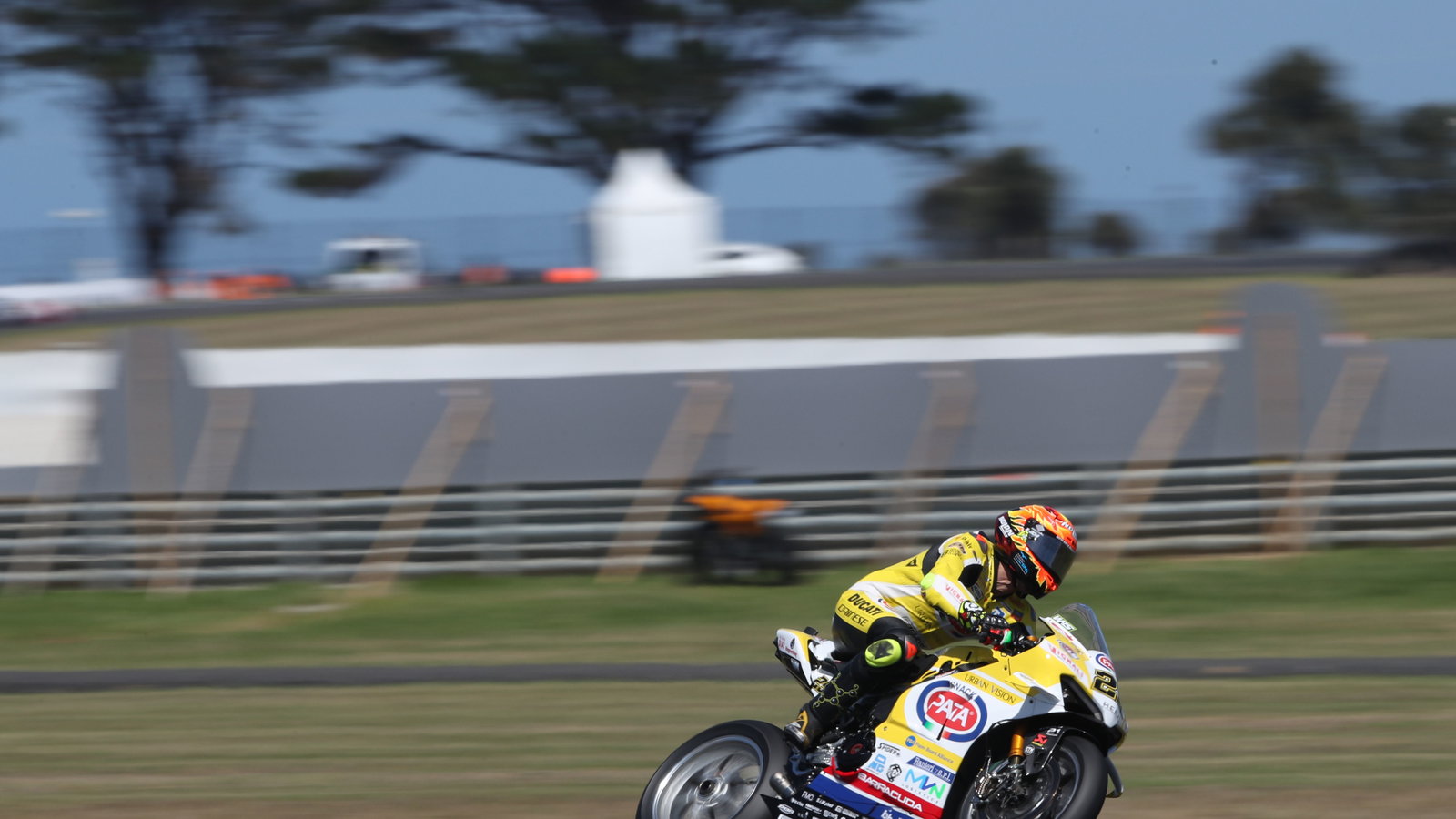 Andrea Iannone, 2025 Australian WorldSBK. Credit: Gold and Goose.