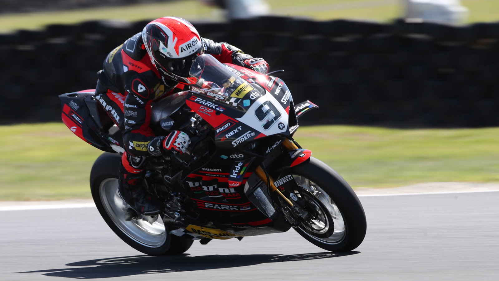 Danilo Petrucci, 2025 Australian WorldSBK. Credit: Gold and Goose.