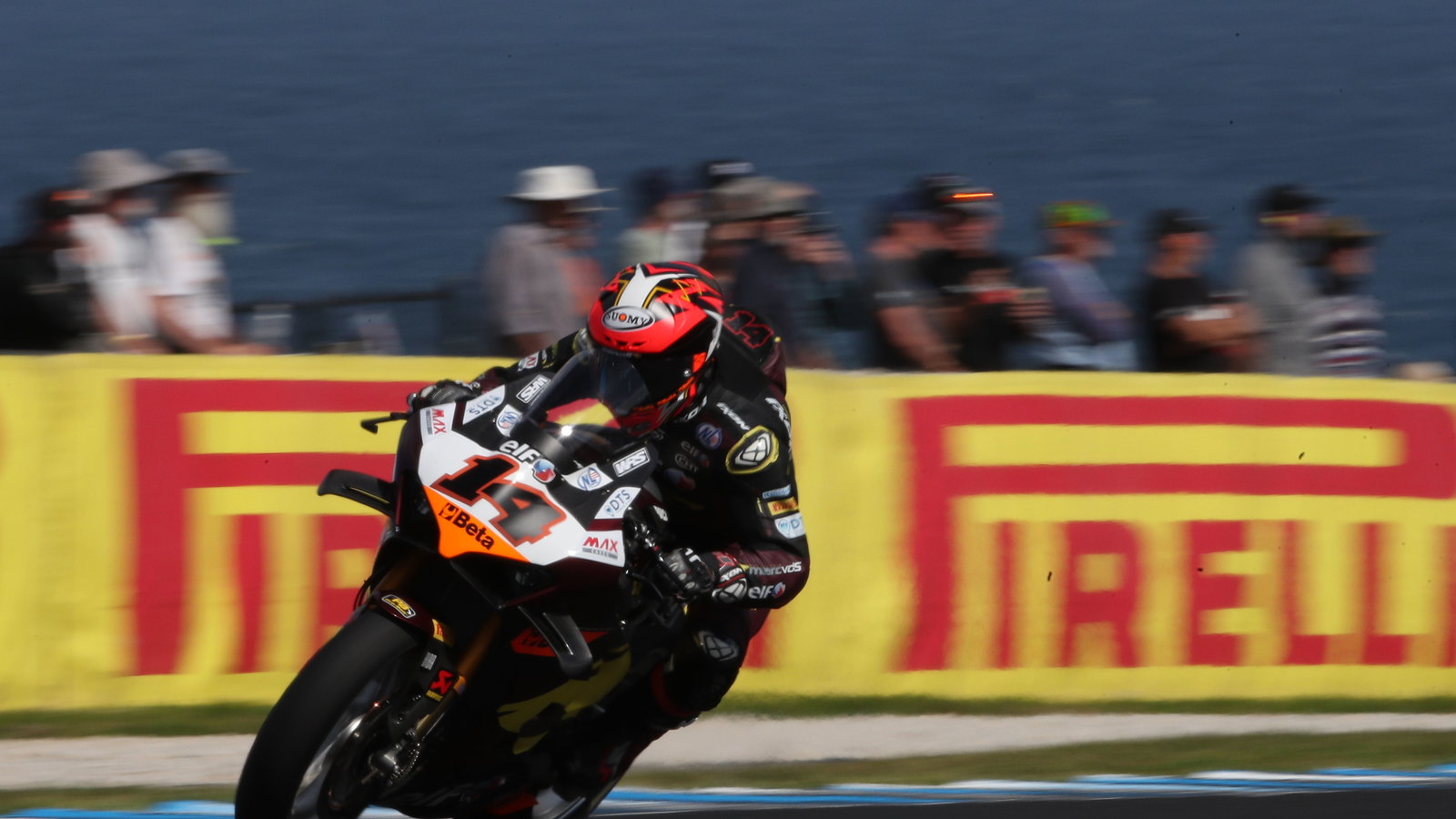 Sam Lowes, 2025 Australian WorldSBK. Credit: Gold and Goose.