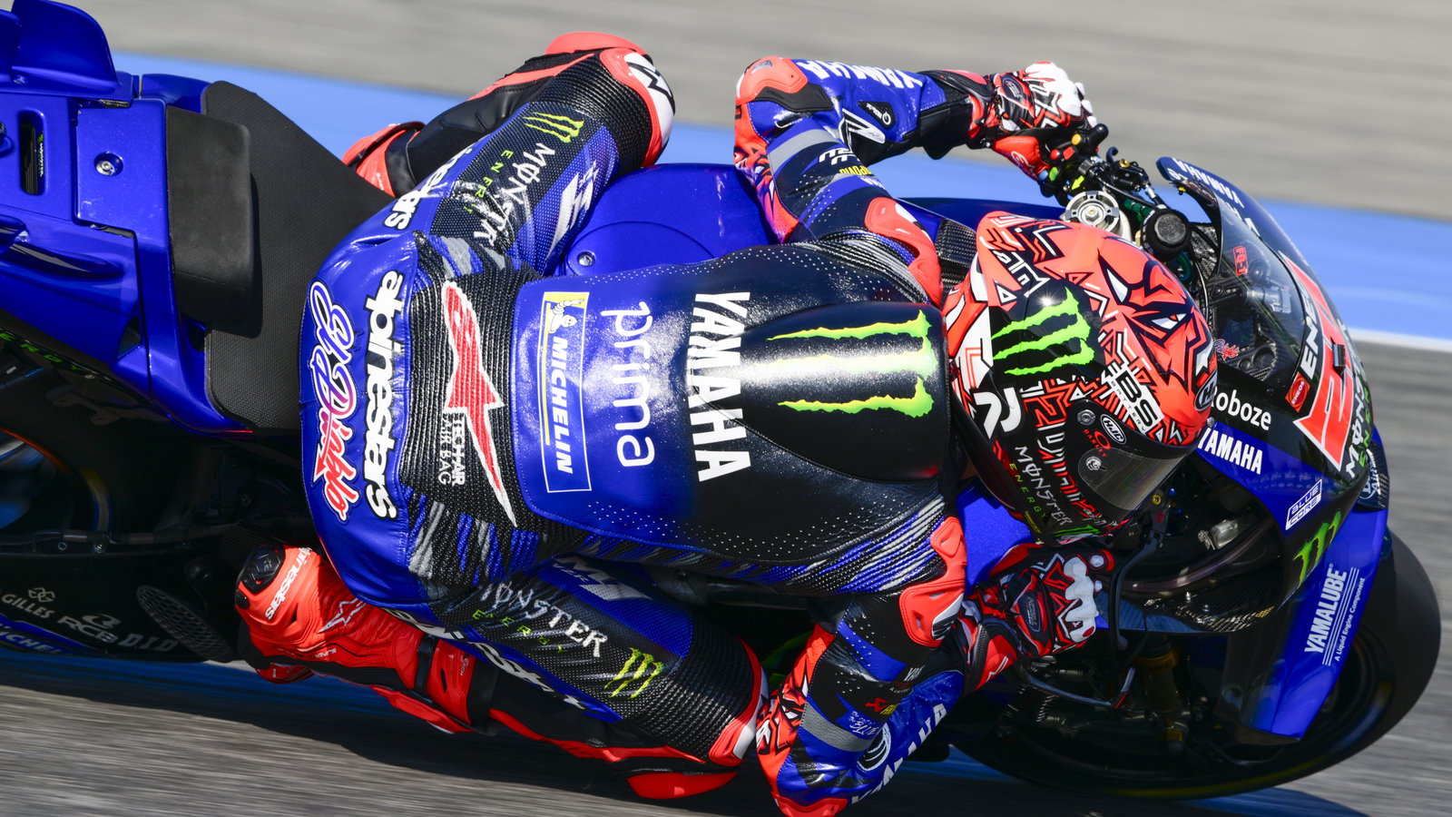 Fabio Quartararo, 2025 MotoGP Thai Grand Prix. Credit: Gold and Goose.