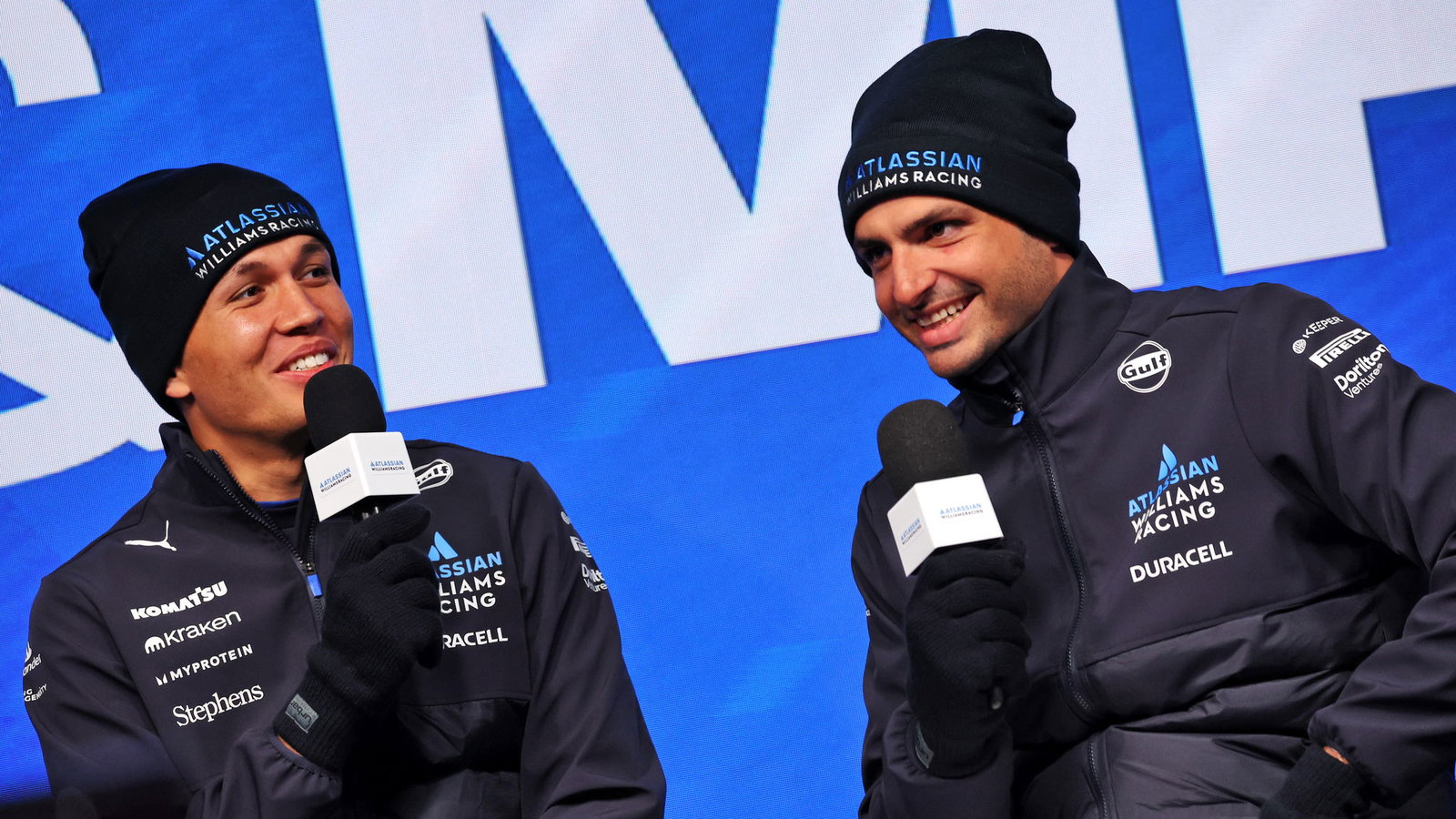Alex Albon and Carlos Sainz form Williams' new look line up for 2025
