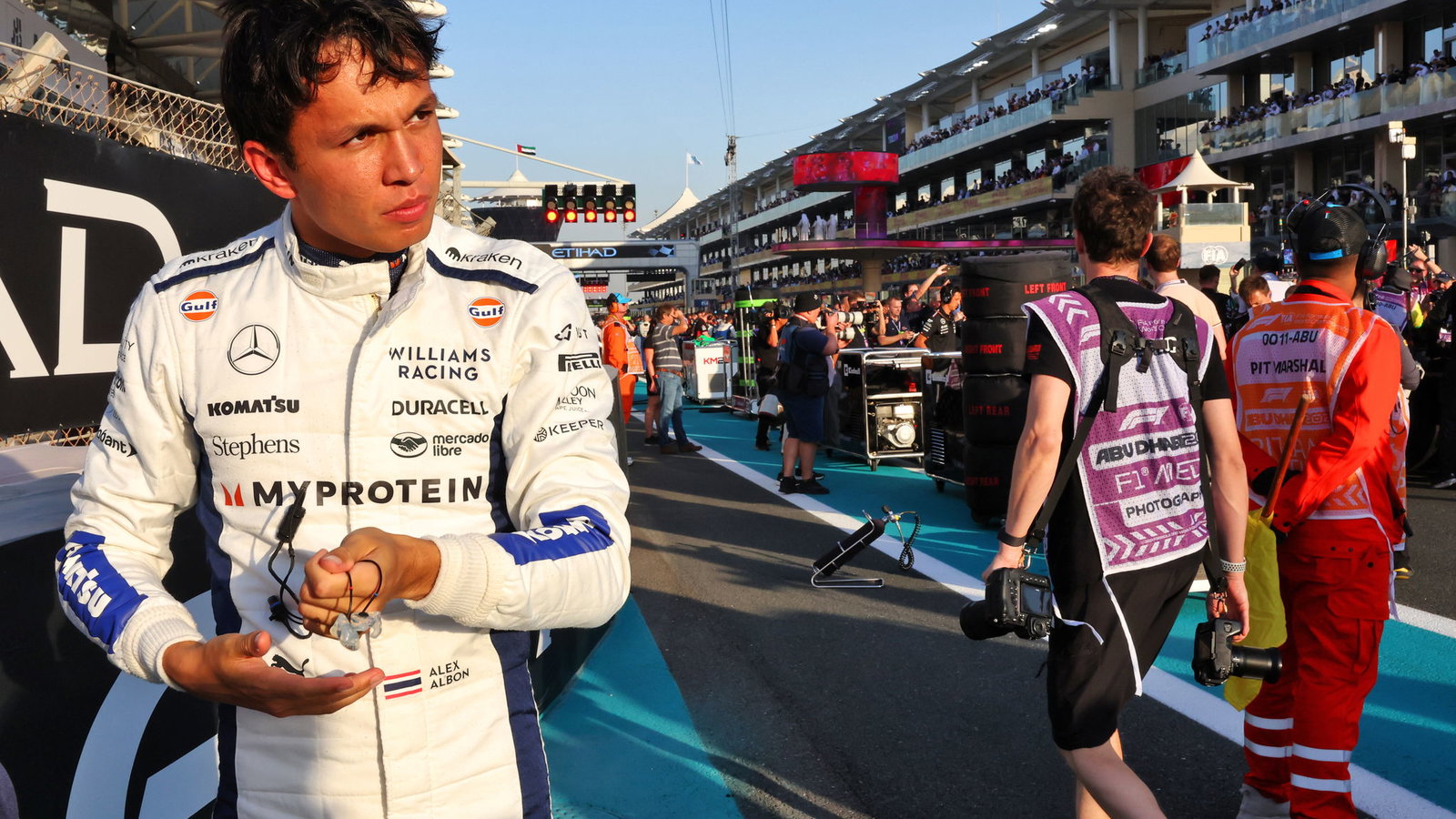 Alex Albon will partner Carlos Sainz at Williams 