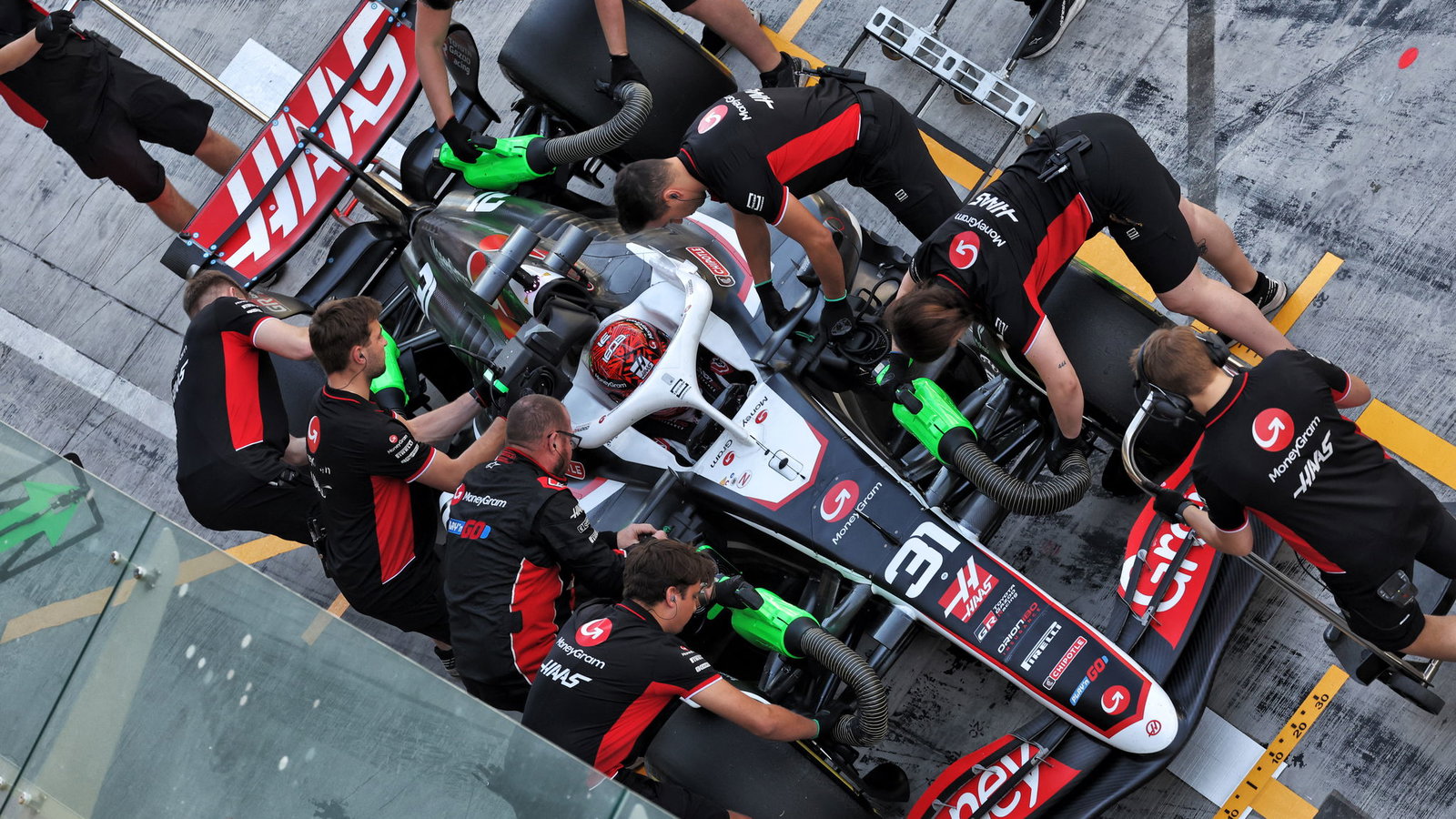 Esteban Ocon, Haas F1 team, 2024 Abu Dhabi test