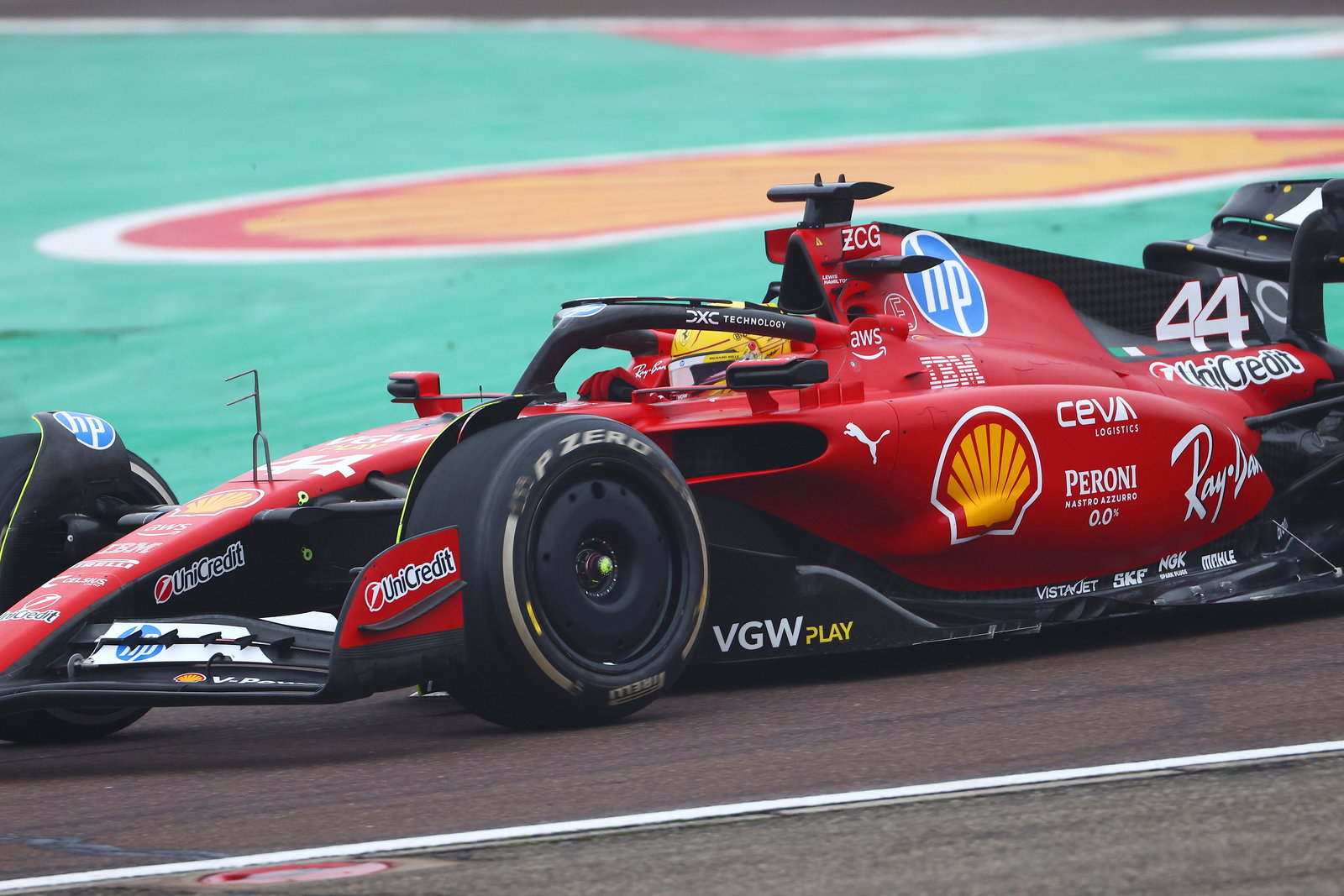 Lewis Hamilton, Ferrari F1 team, Fiorano test 2025