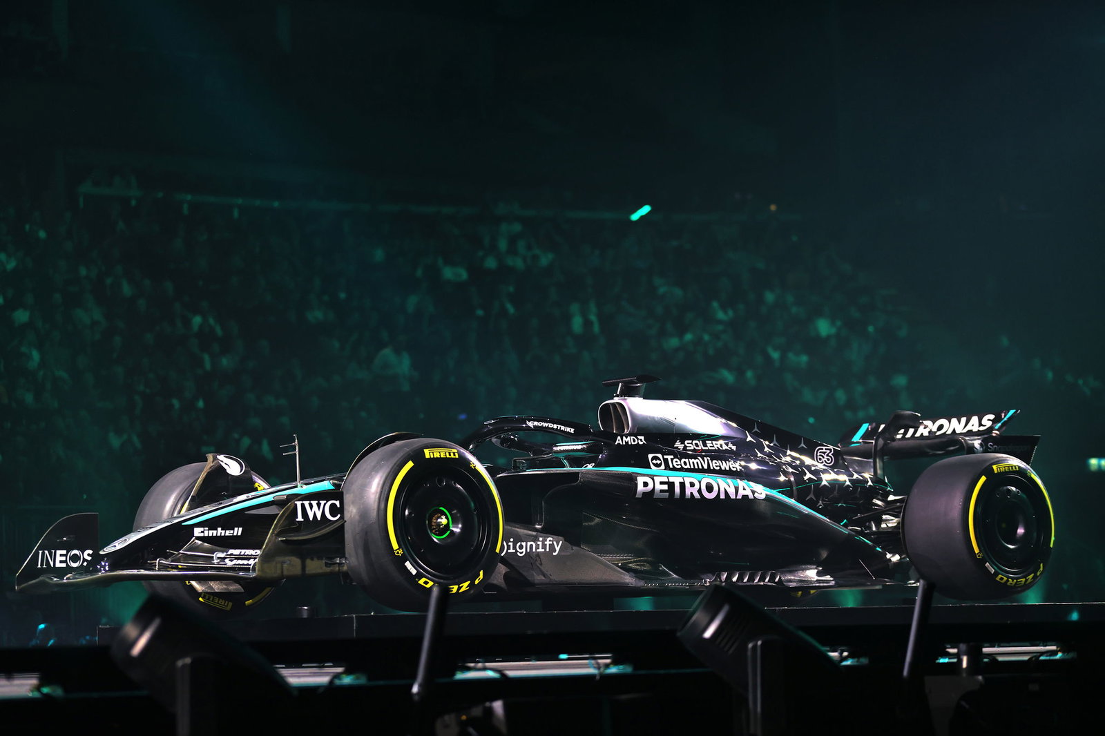 Mercedes' 2025 F1 livery
