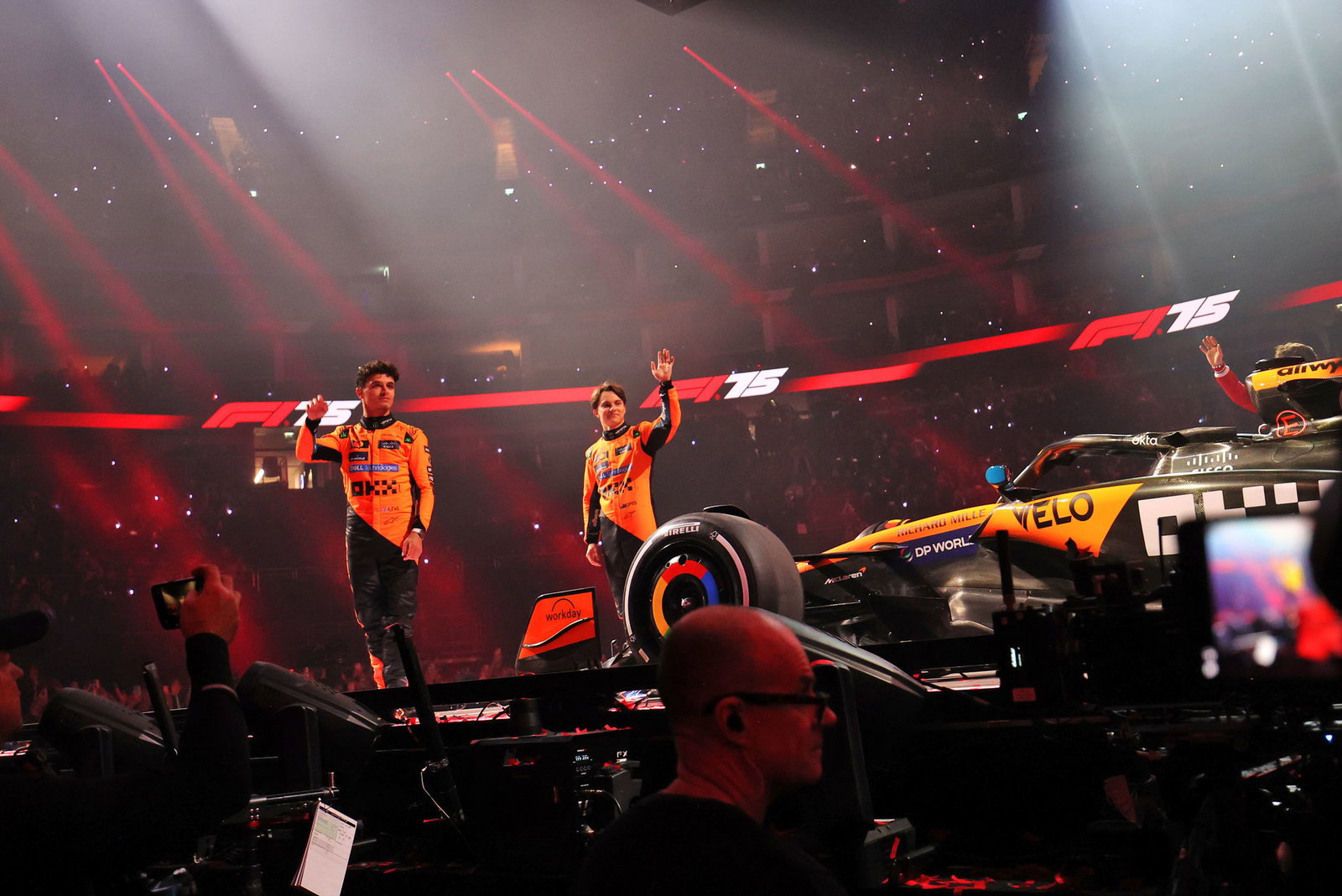 Lando Norris and Oscar Piastri are eyeing the drivers' F1 title 