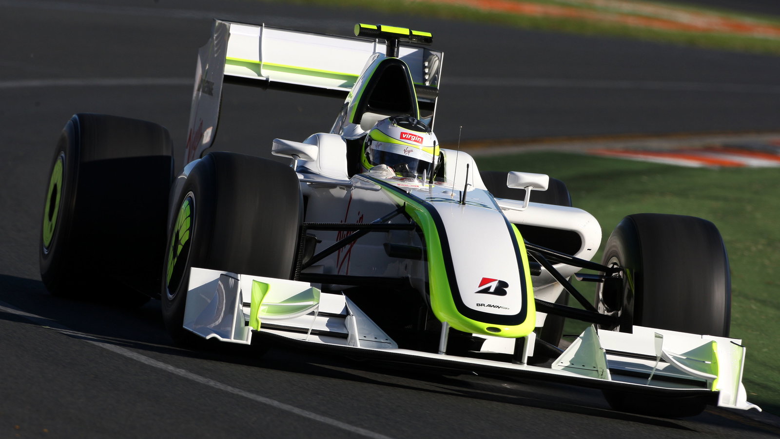 Brawn GP on track in Australia 2009 