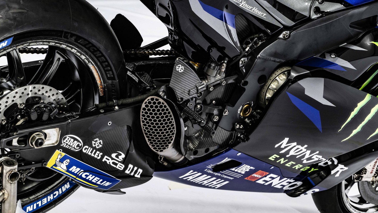 2025 Yamaha YZR-M1 with Inline4 engine.