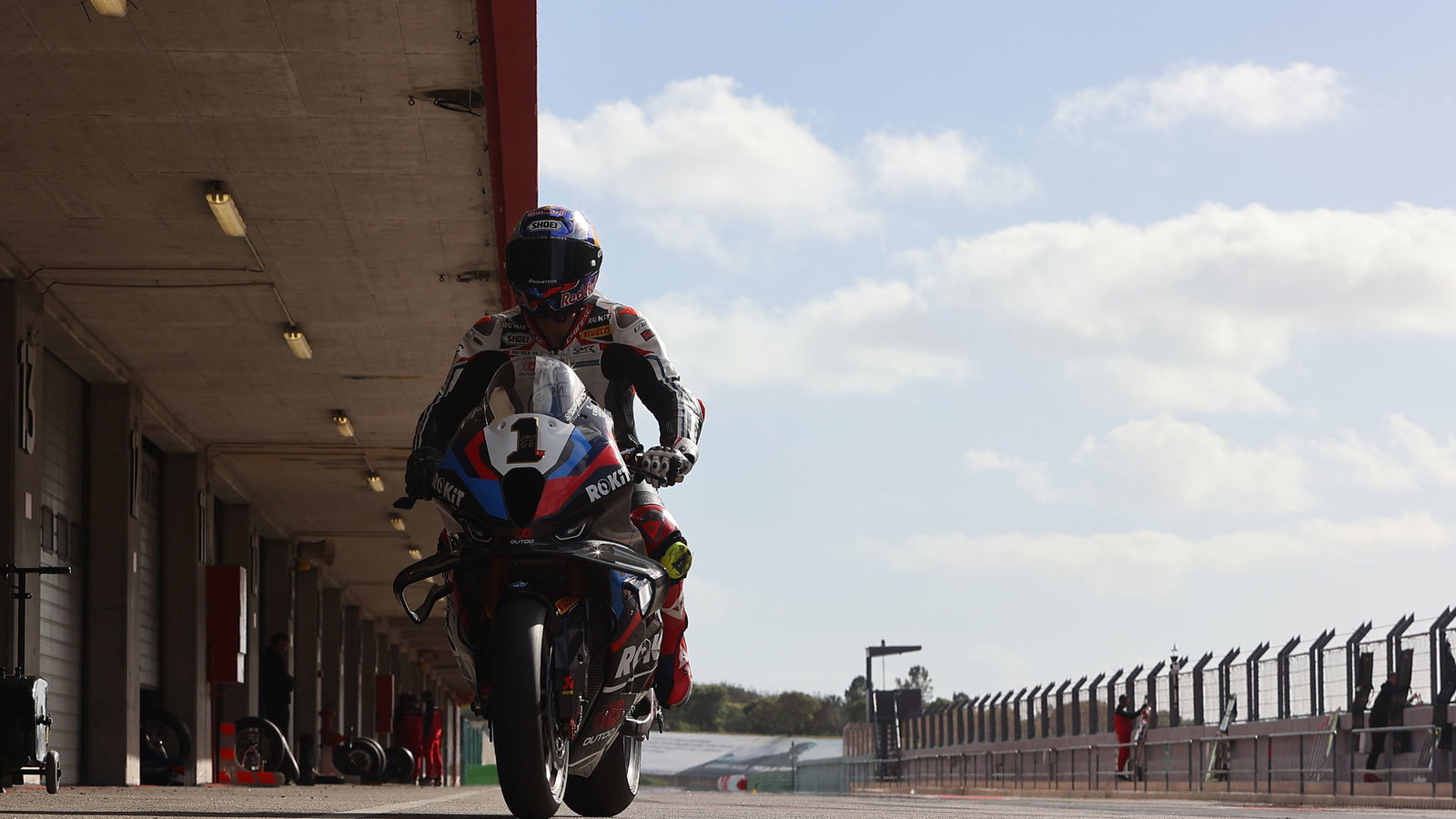 Toprak Razgatlioglu, 2025 Portimao WorldSBK (winter) Test. Credit: WorldSBK.