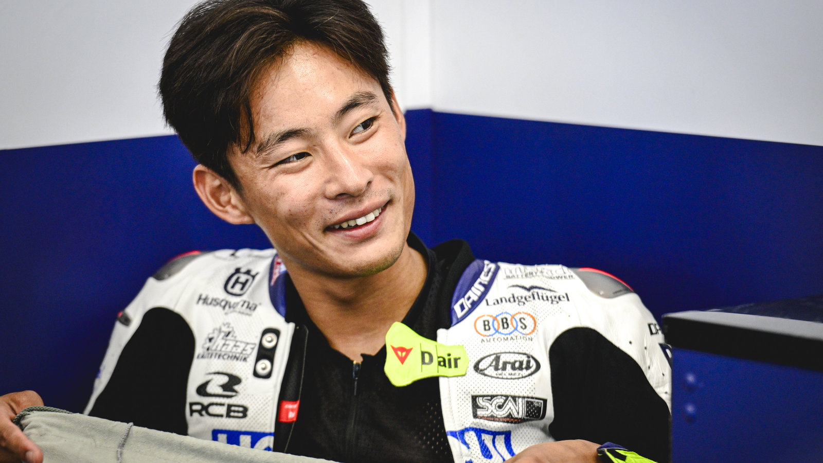 Tatsuki Suzuki, 2024 Moto3 Austrian Grand Prix, pit box. Credit: Gold and Goose.