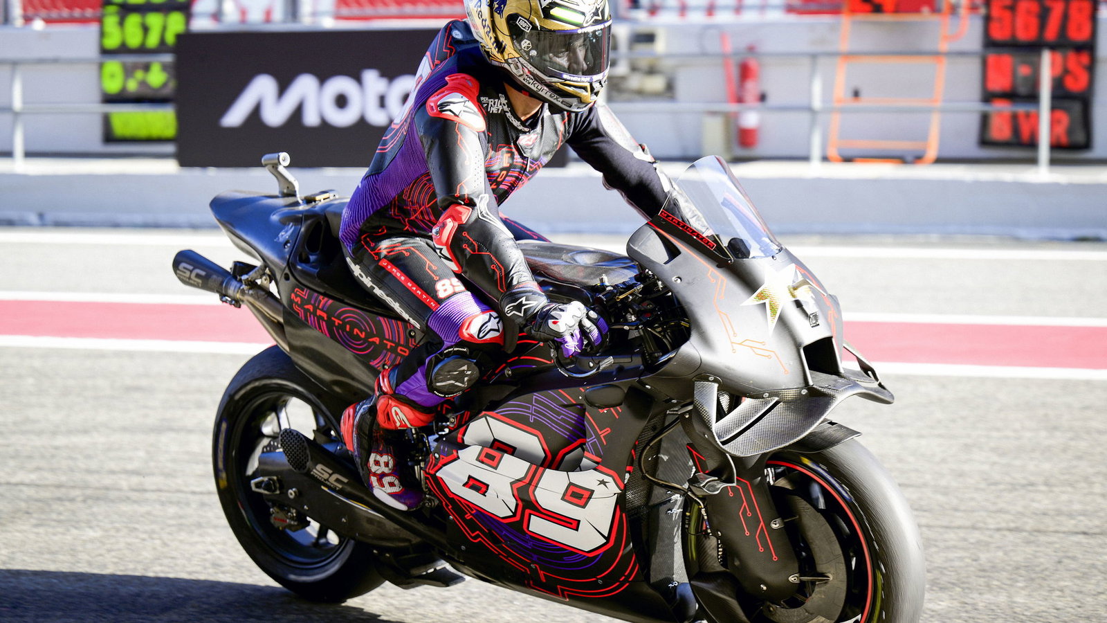 Jorge Martin, Aprilia Factory Racing, 2024 Barcelona MotoGP test