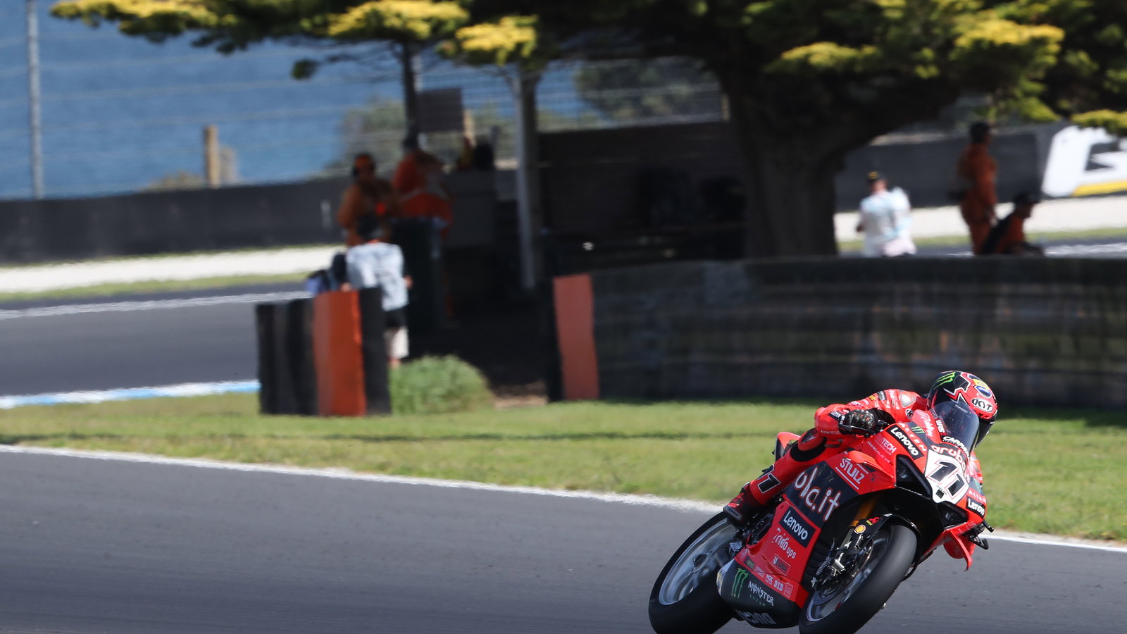 Nicolo Bulega, 2025 Australian WorldSBK. Credit: Gold and Goose.