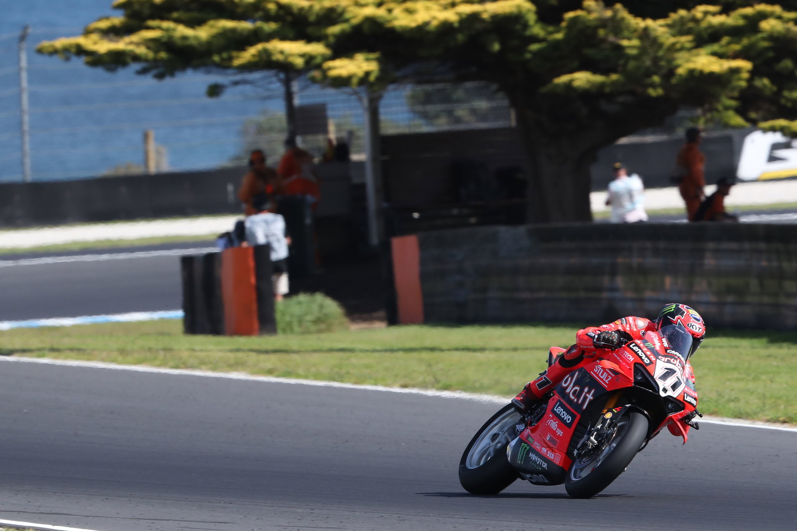 Nicolo Bulega, 2025 Australian WorldSBK. Credit: Gold and Goose.