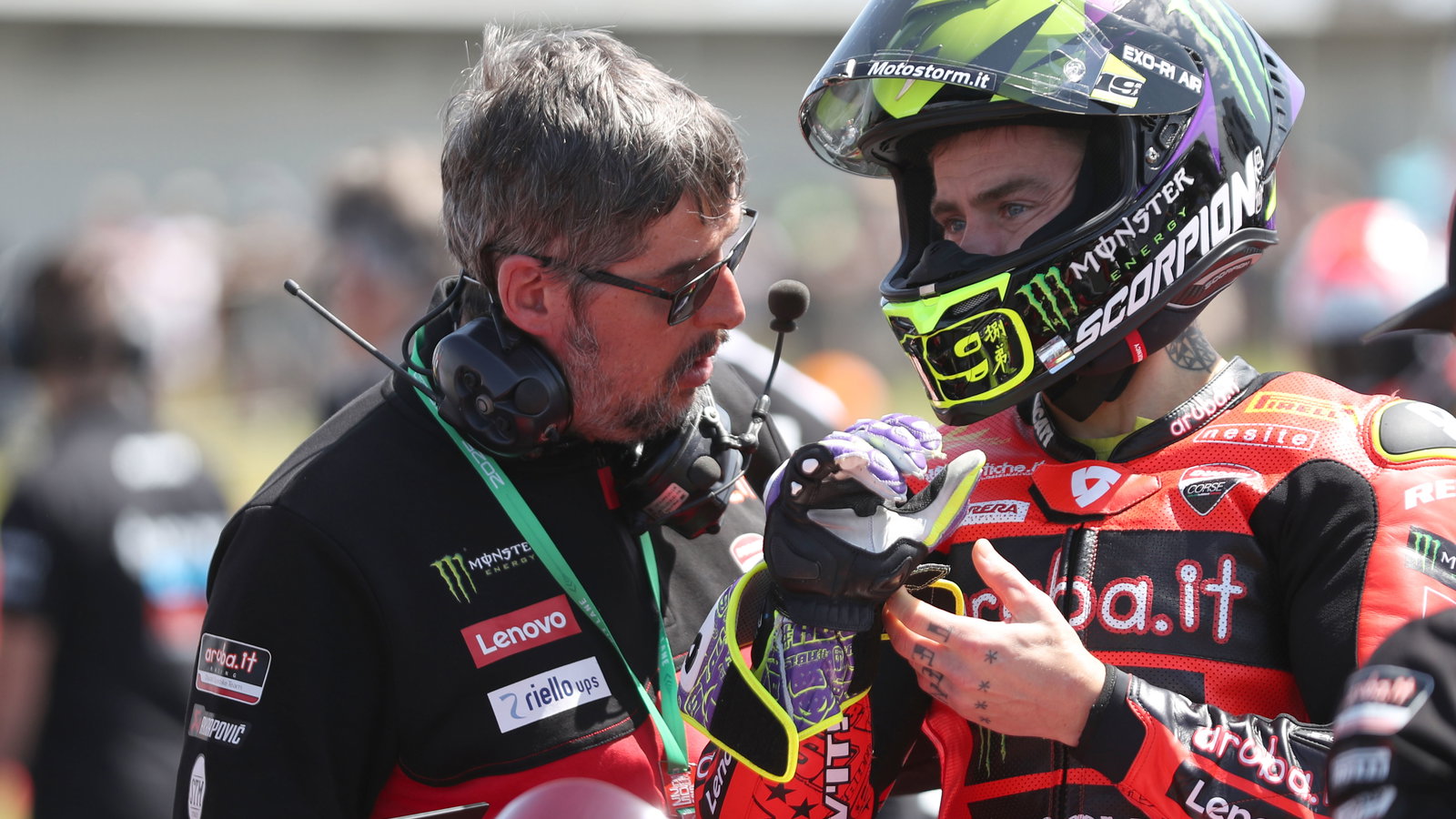 Alvaro Bautista, 2025 Australian WorldSBK, grid. Credit: Gold and Goose.