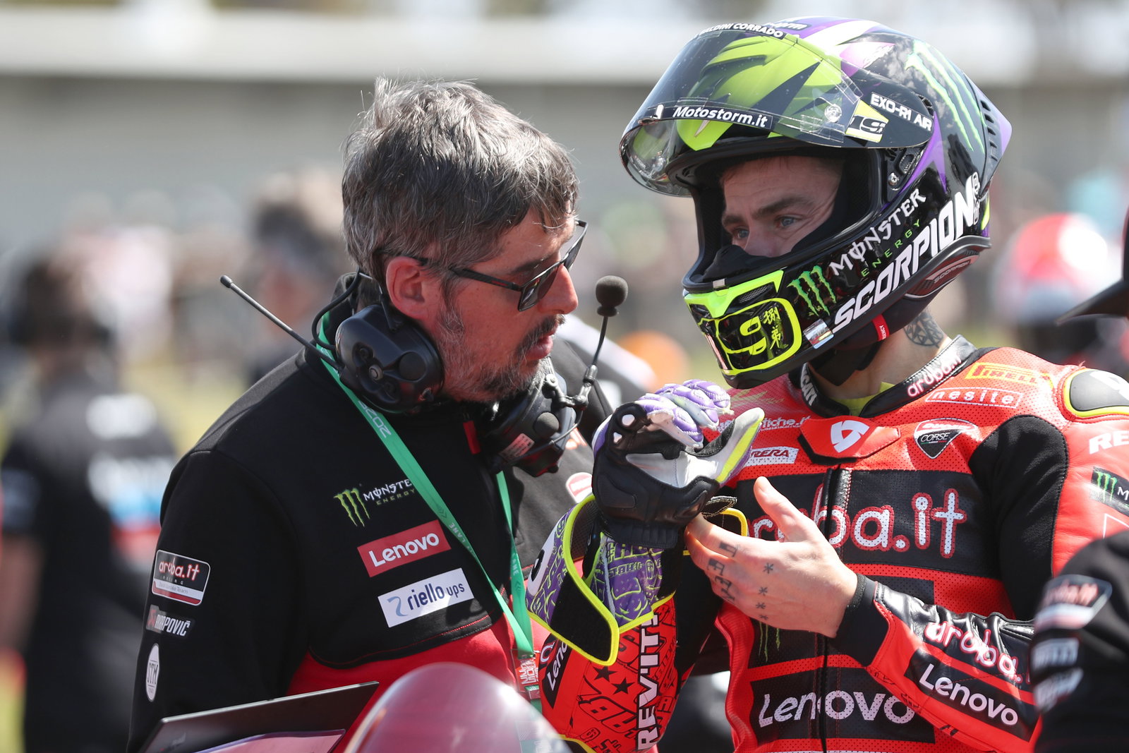 Alvaro Bautista, 2025 Australian WorldSBK, grid. Credit: Gold and Goose.