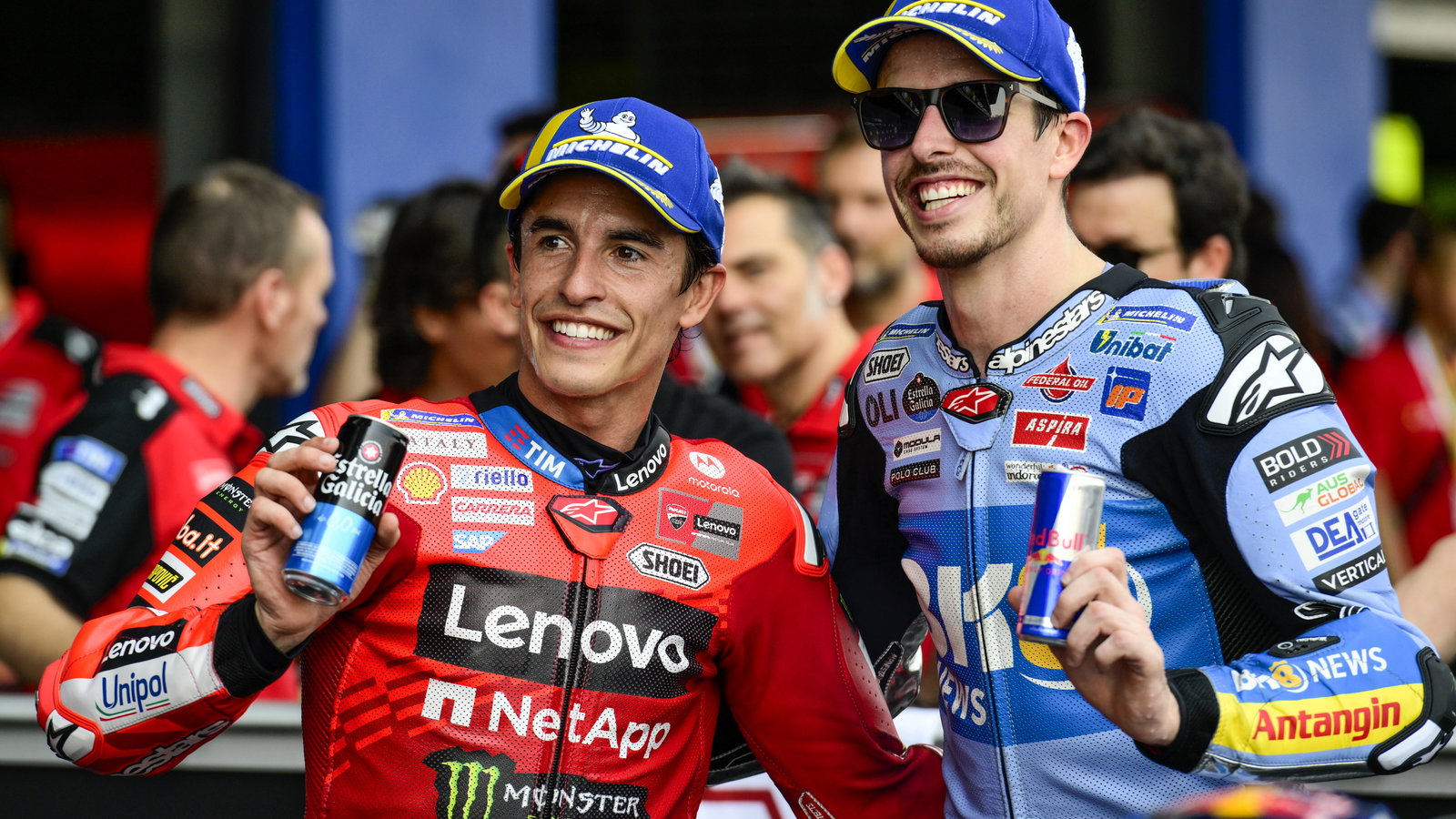 Marc Marquez, Alex Marquez, 2025 Thai MotoGP qualifying