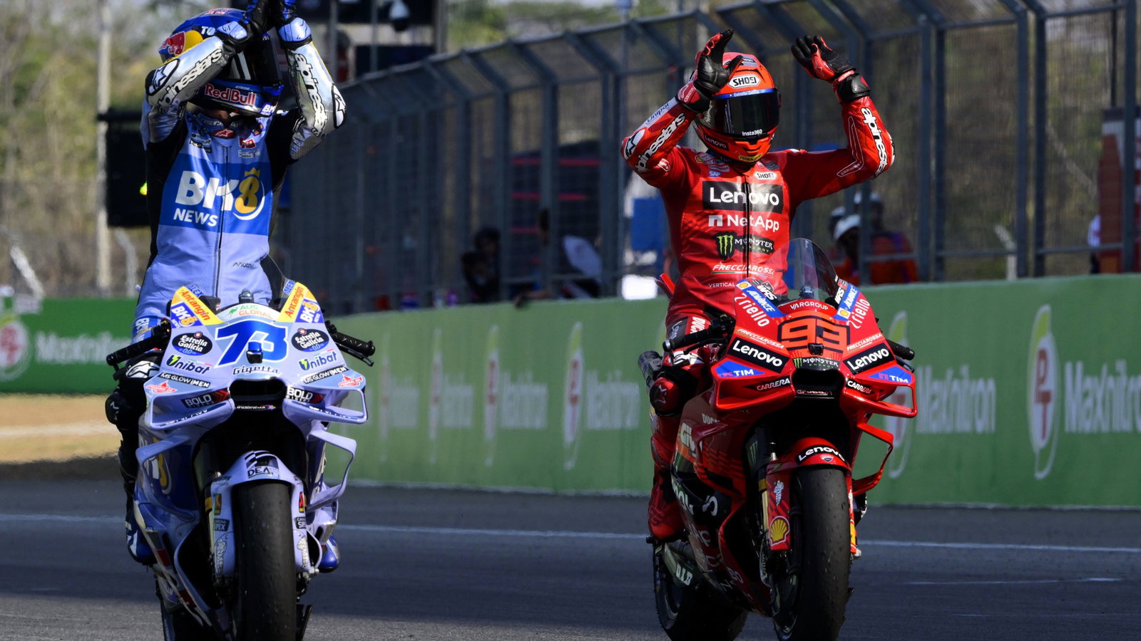 Alex Marquez, Marc Marquez, 2025 Thai MotoGP