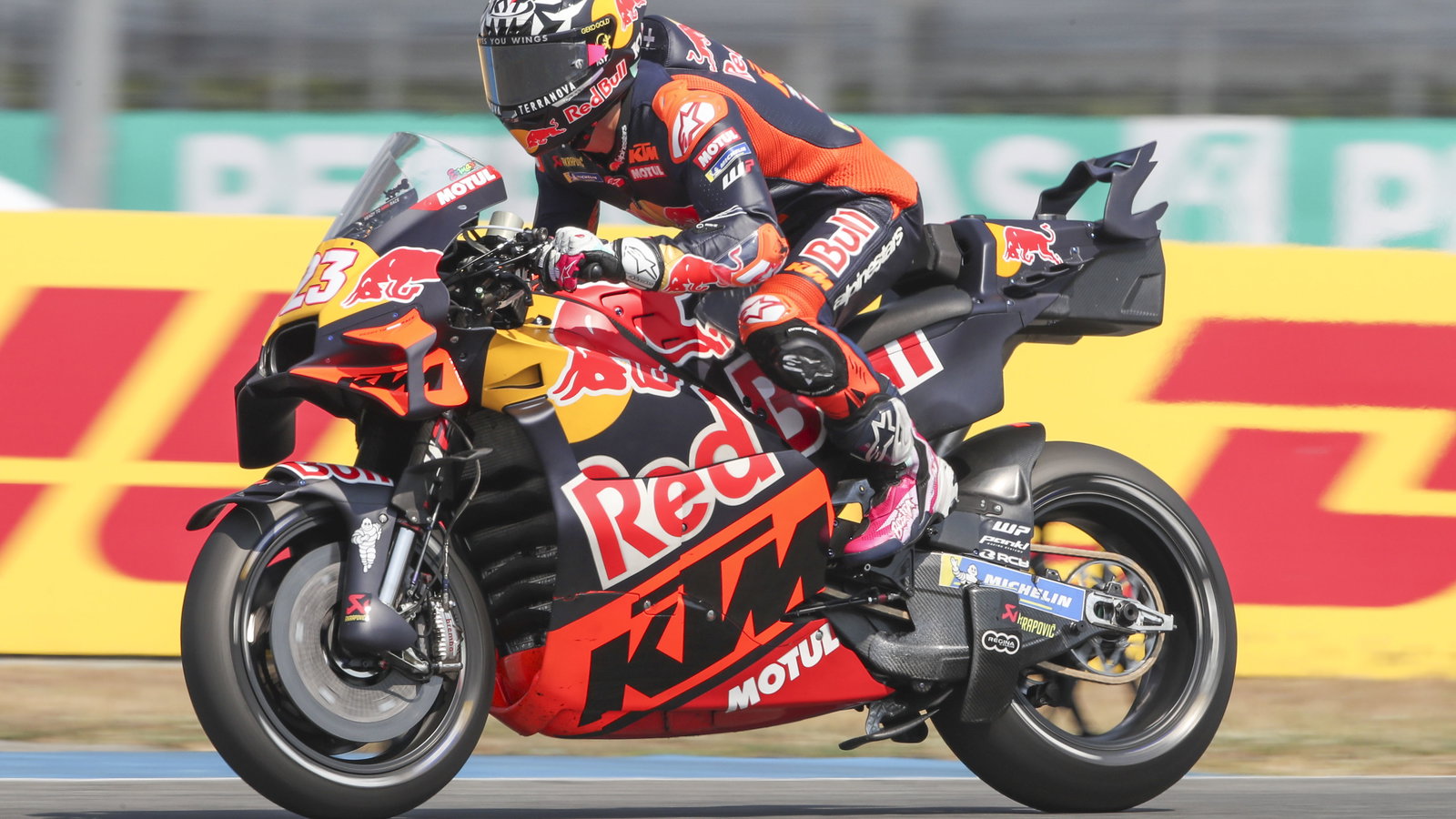 Enea Bastianini, 2025 MotoGP Thai Grand Prix. Credit: Gold and Goose.