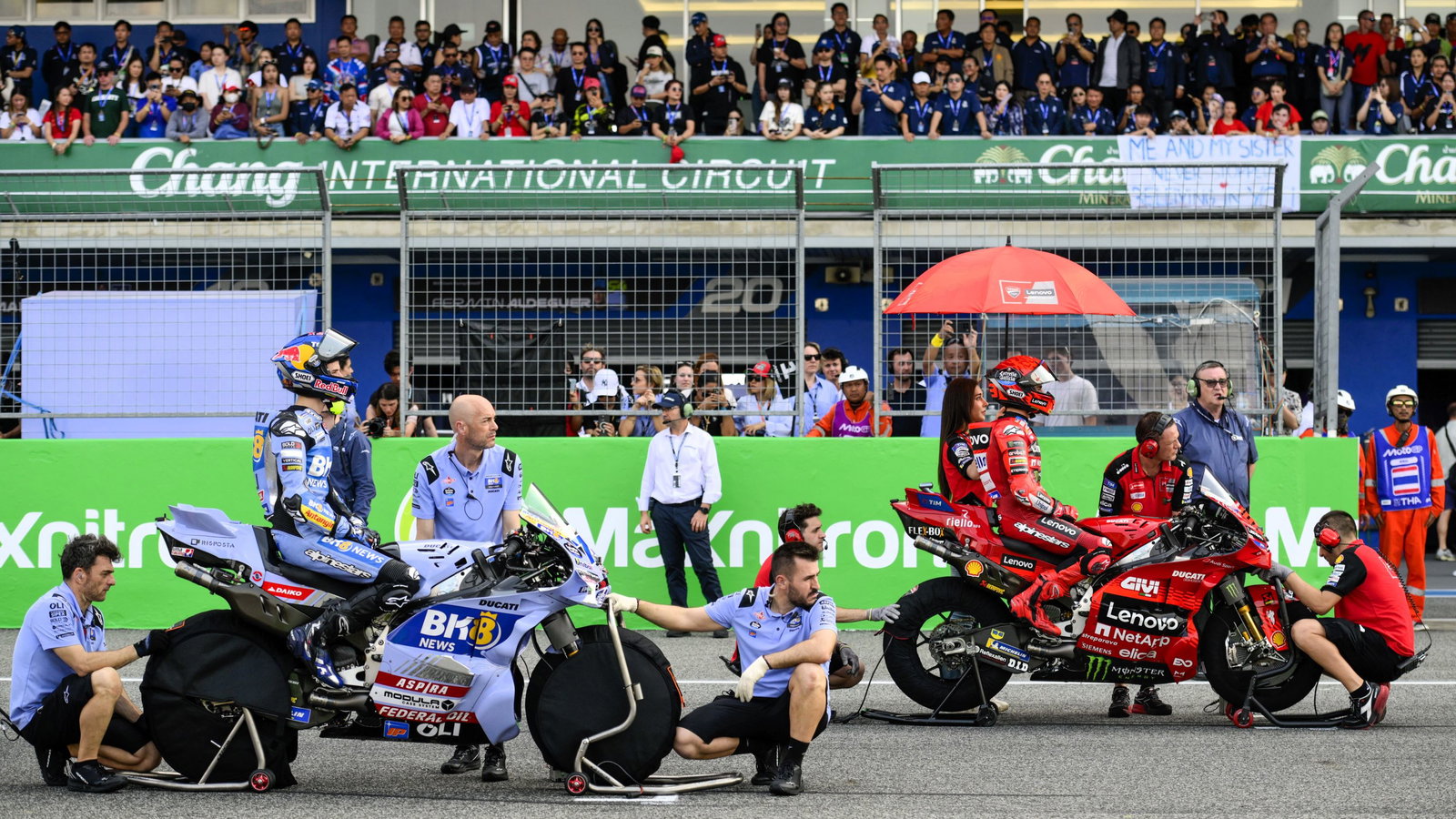 Marc Marquez, Alex Marquez, 2025 Thai MotoGP