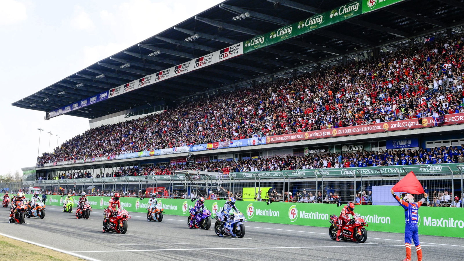 Start, 2025 Thai MotoGP
