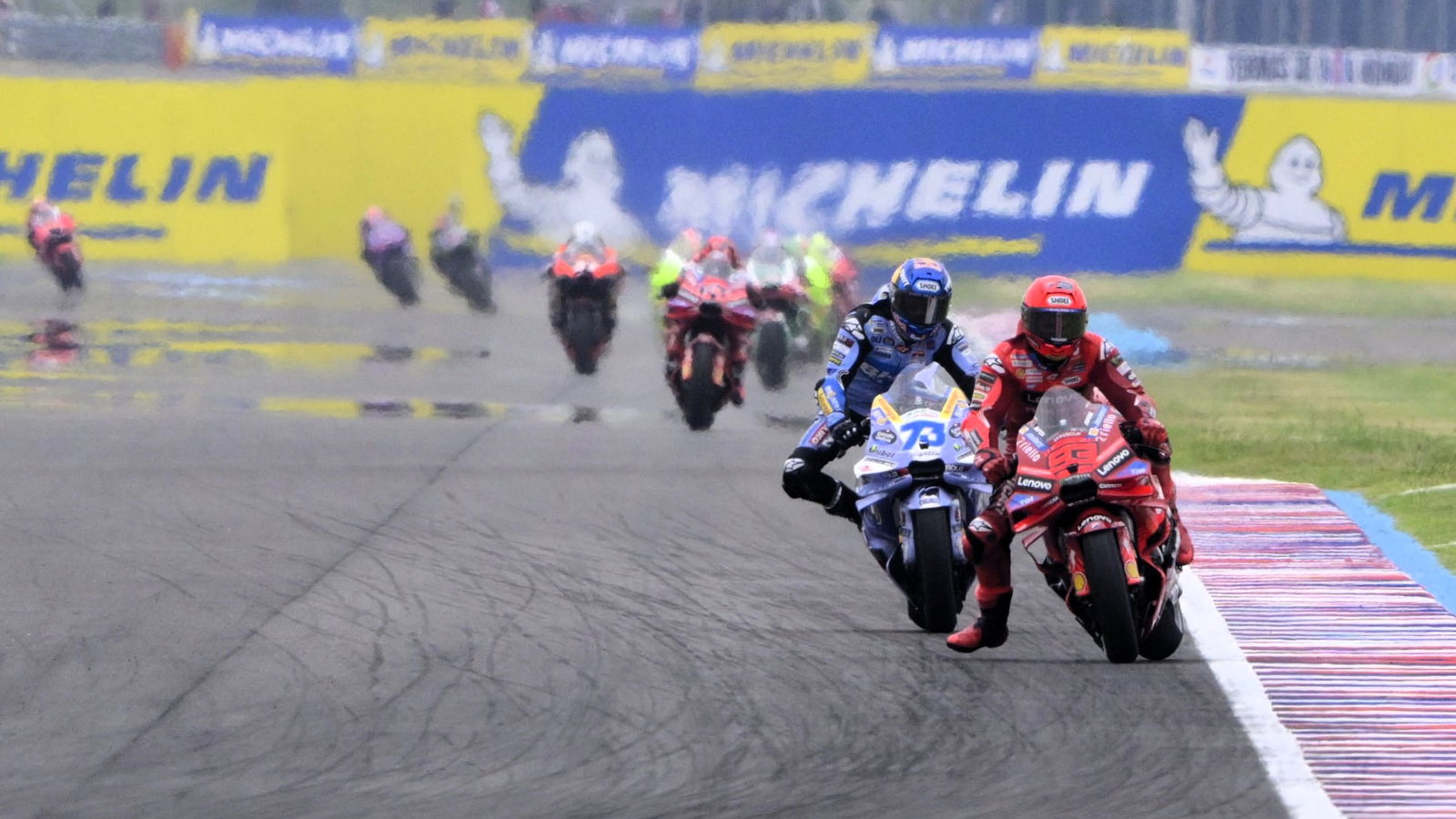 Marc Marquez, Alex Marquez, 2025 Argentine MotoGP