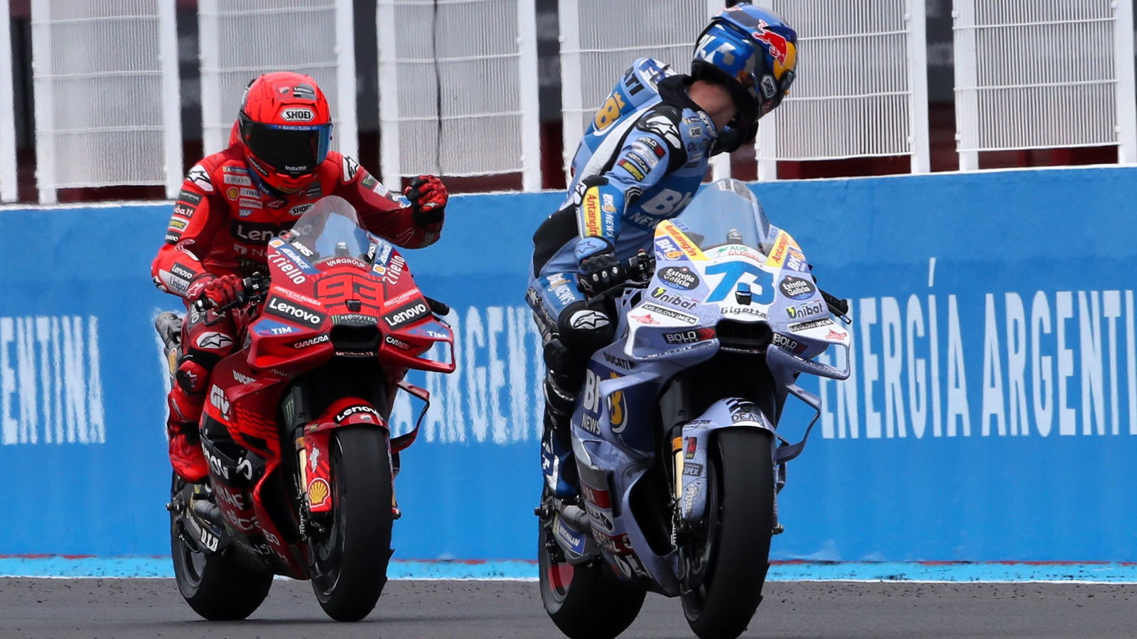 Alex Marquez, Marc Marquez, 2025 Argentine MotoGP