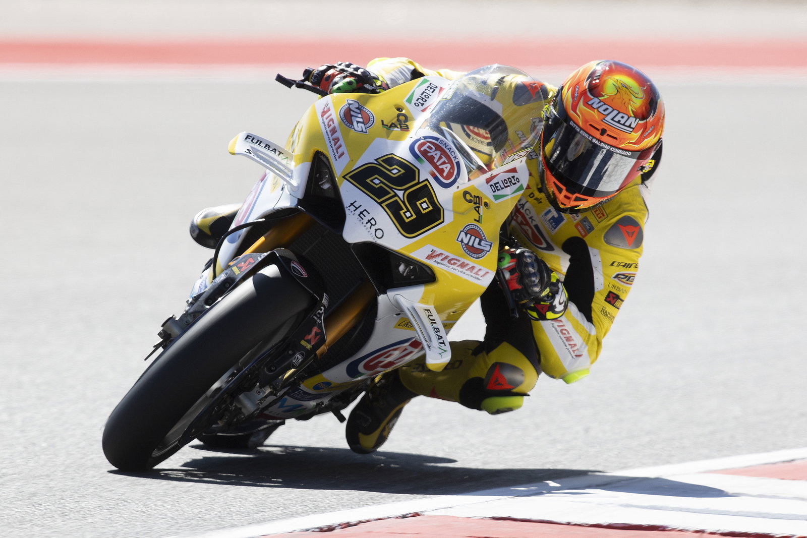 Andrea Iannone, 2025 Portuguese WorldSBK. Credit: Gold and Goose.