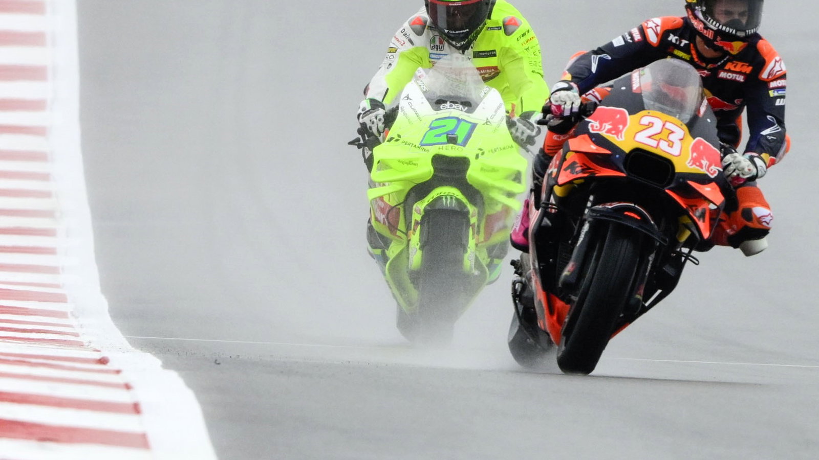 Bastianini, Morbidelli, 2025 Americas MotoGP at COTA