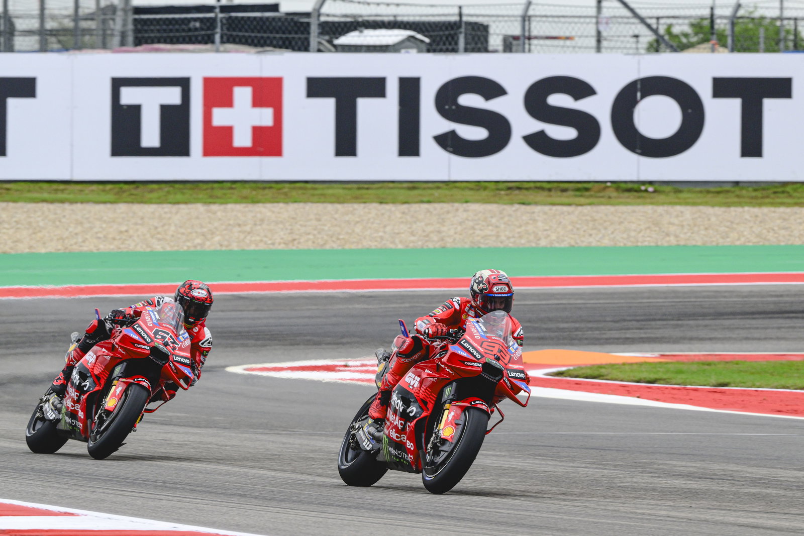 Marc Marquez, Pecco Bagnaia, 2025 Americas MotoGP